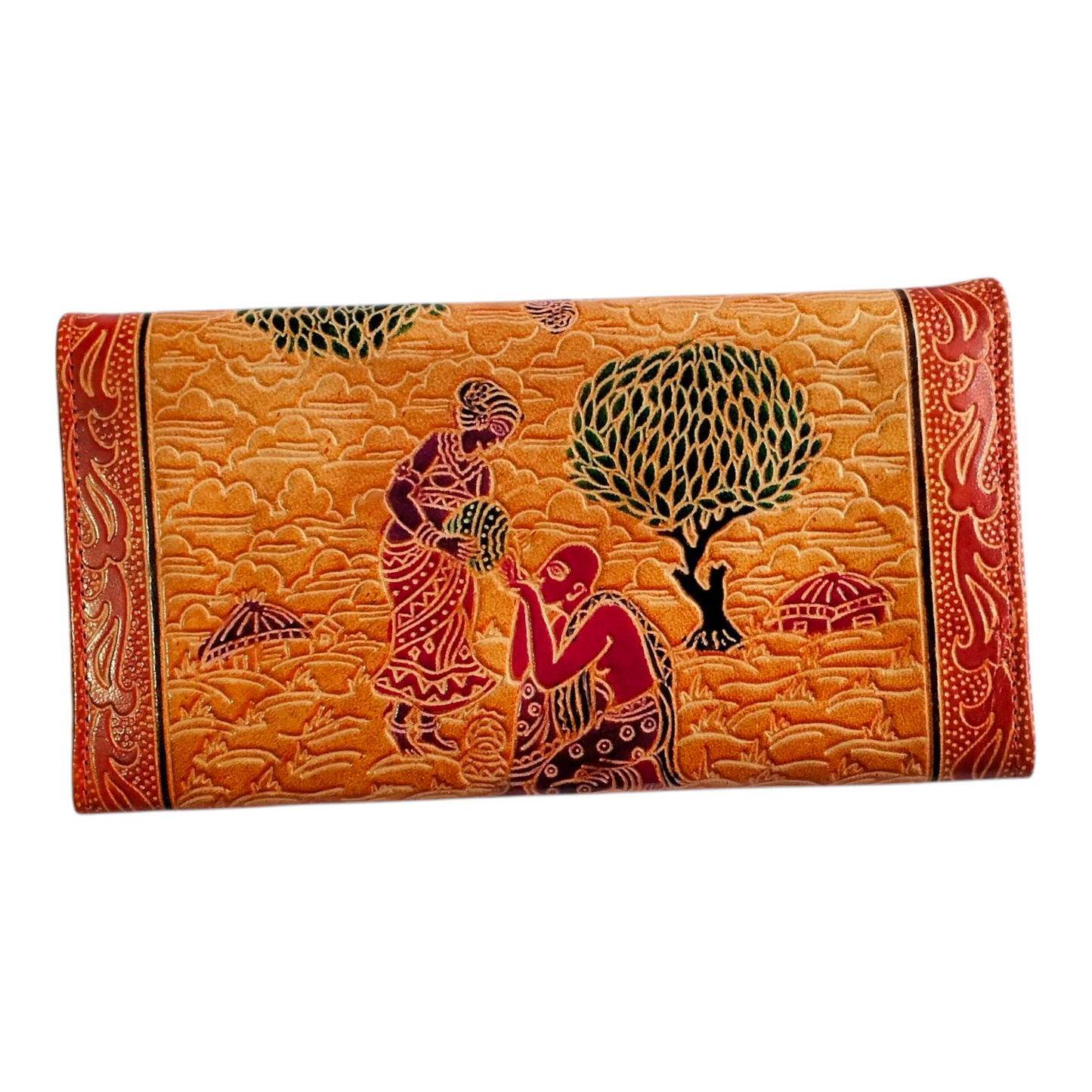 Handmade Shantiniketan Purse for Women – Authentic Indian Art Design