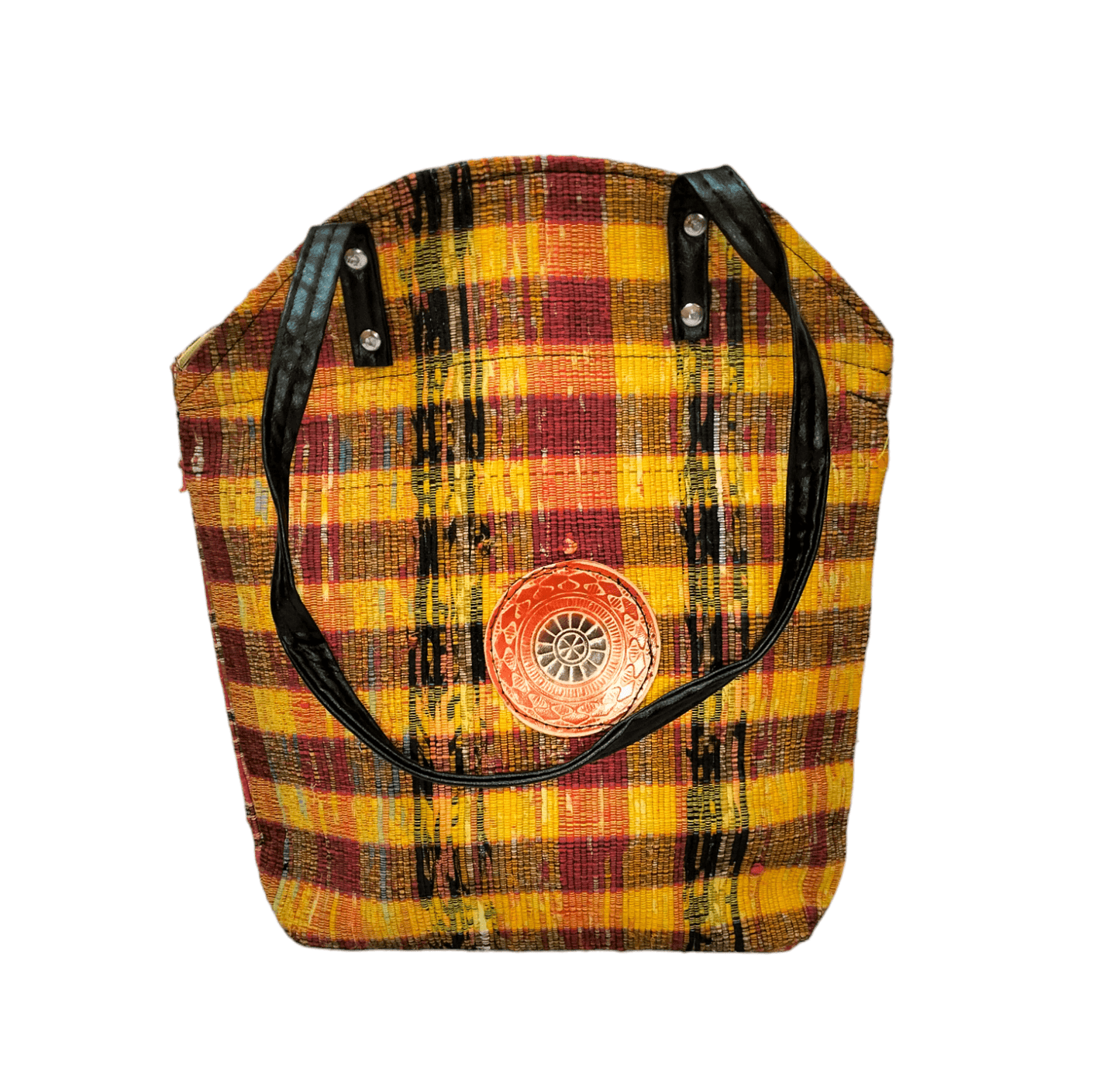 Stylish colorful traditional shantiniketan tote bag for women with zip - AP BAG BHANDAR