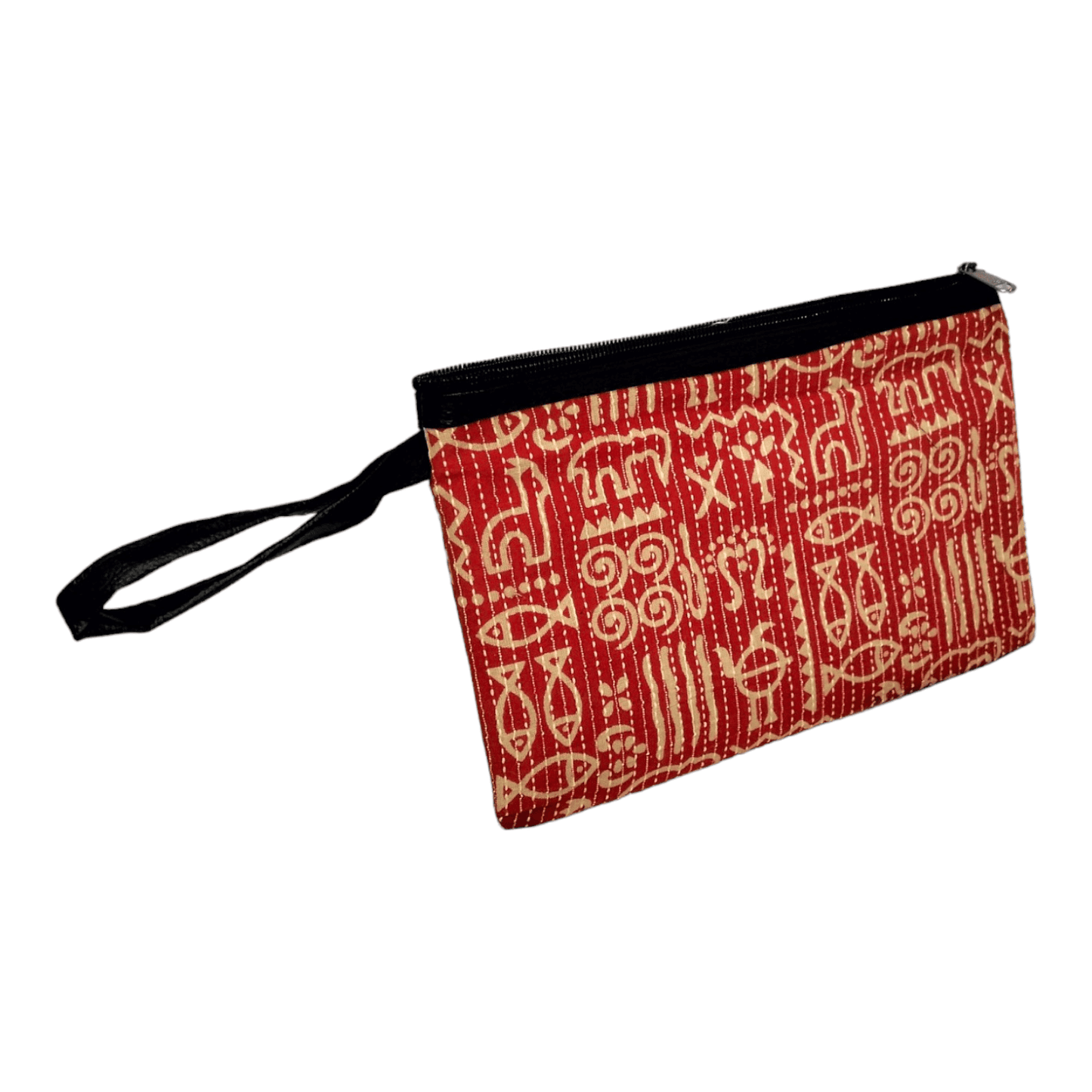 Pack of 2 Stylish shantiniketan Traditional Small Makeup Pouch Bag for Women - AP BAG BHANDAR