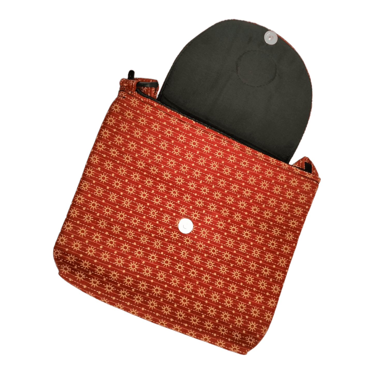 Stylish colorful traditional shantiniketan cotton sling bag for women - AP BAG BHANDAR