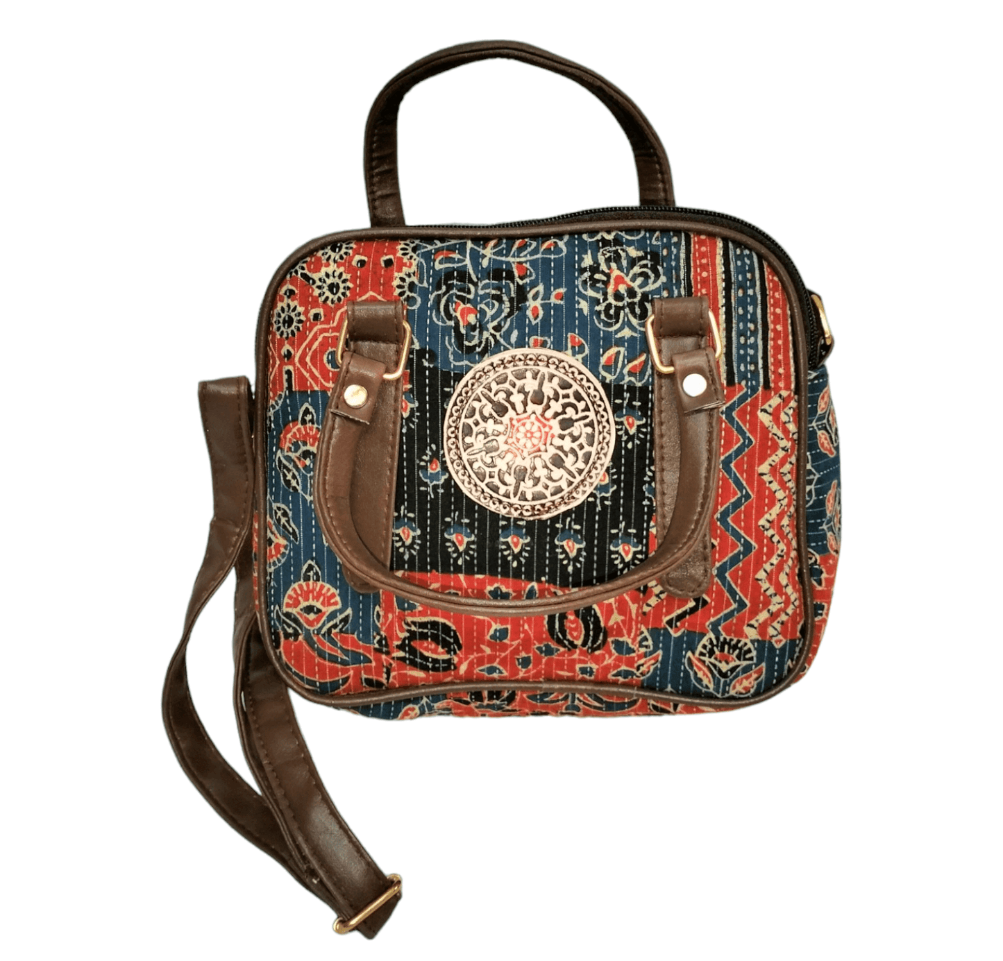 Stylish graceful traditional shantiniketan sling bag for women - AP BAG BHANDAR