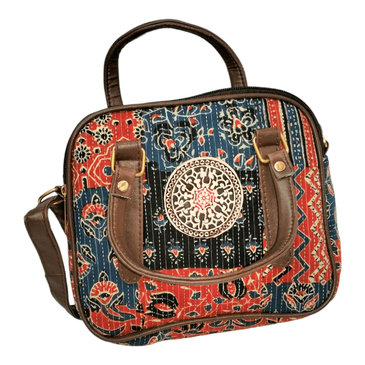 Stylish graceful traditional shantiniketan sling bag for women - AP BAG BHANDAR