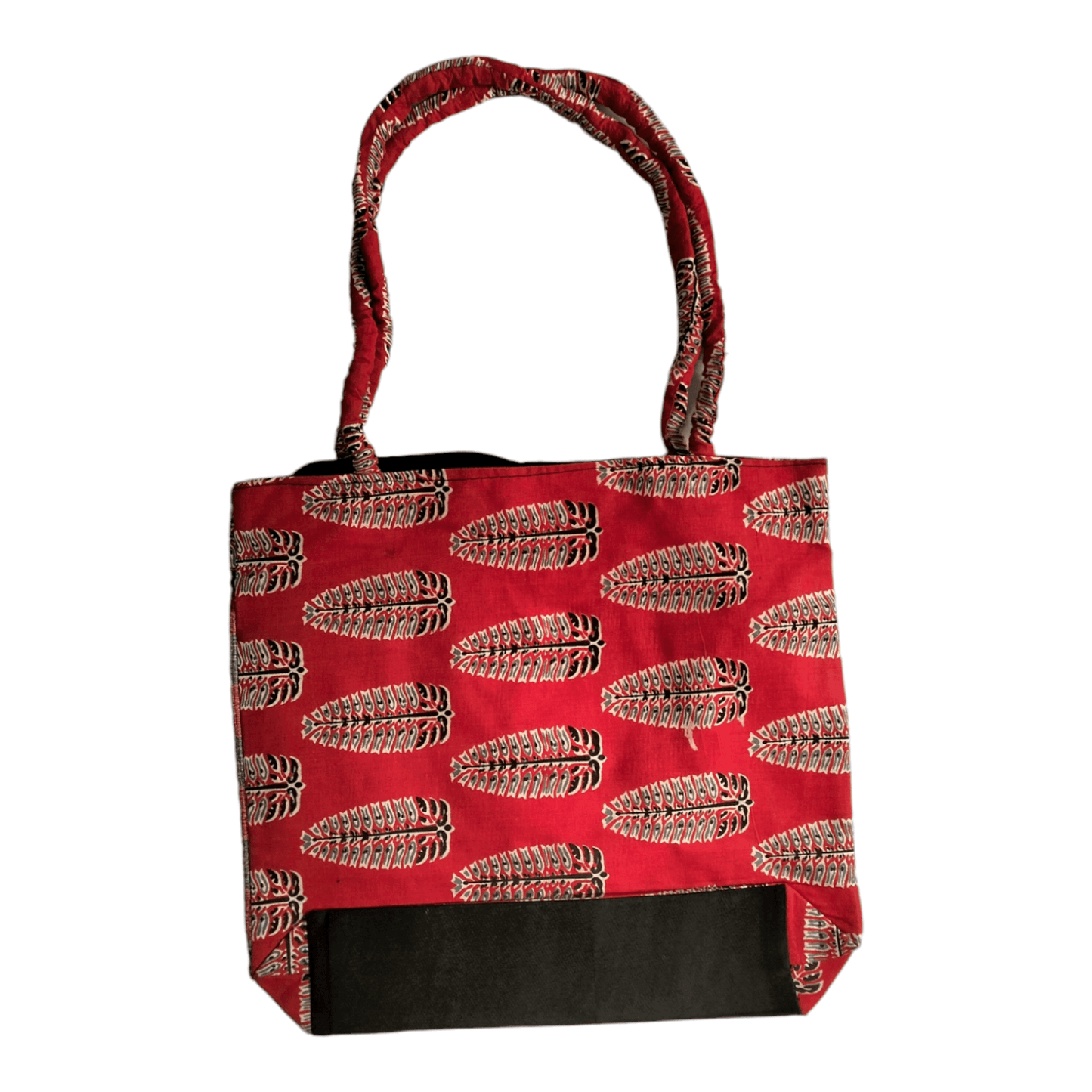 Stylish colorful cotton shantiniketan tote bag for women with zipper - AP BAG BHANDAR
