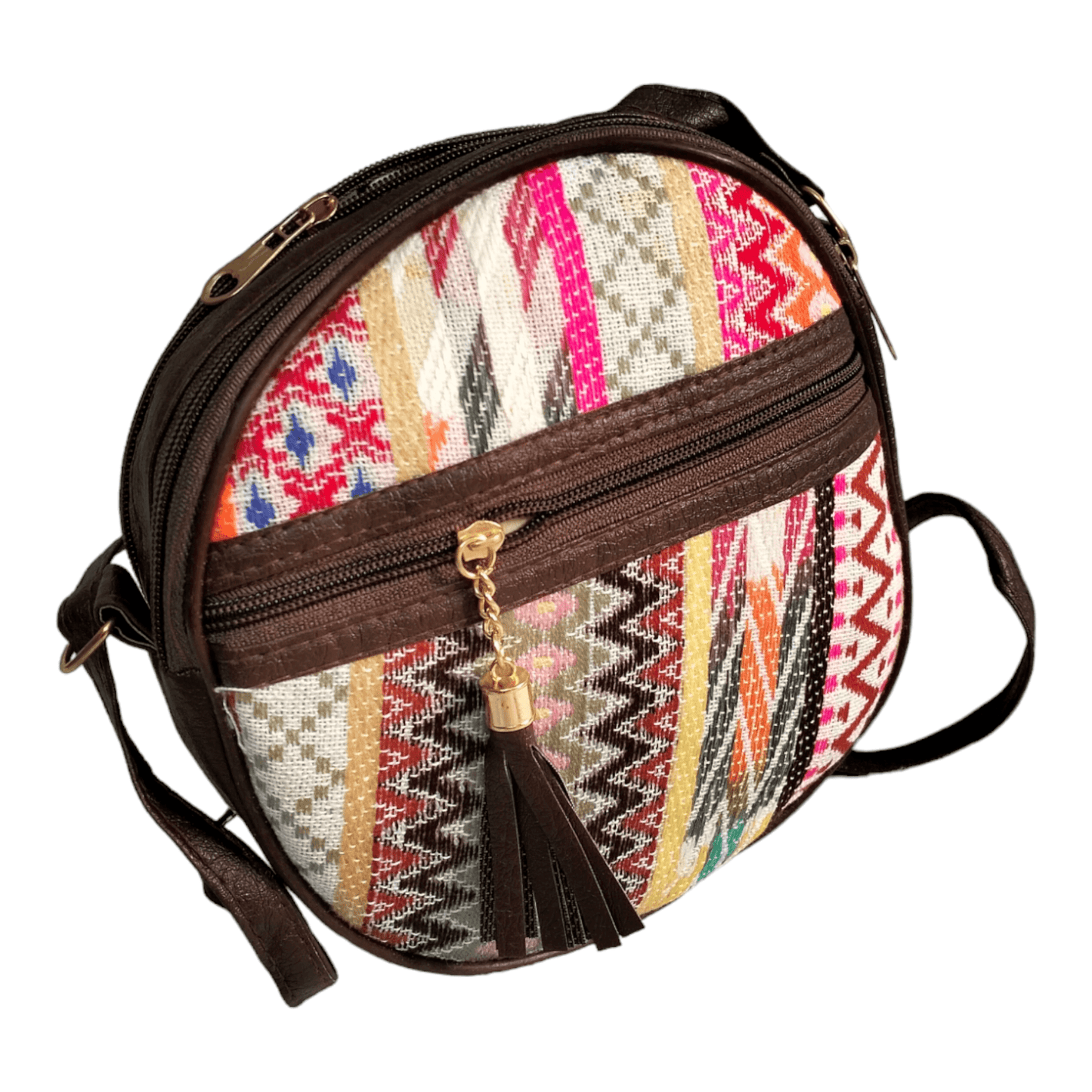 Stylish shantiniketan trendy round sling bag for women - AP BAG BHANDAR