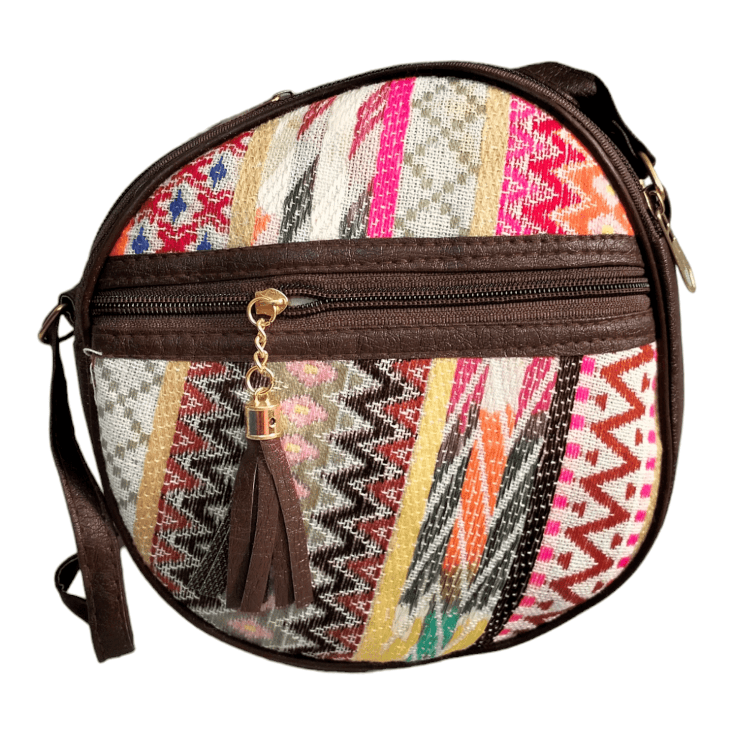 Stylish shantiniketan trendy round sling bag for women - AP BAG BHANDAR