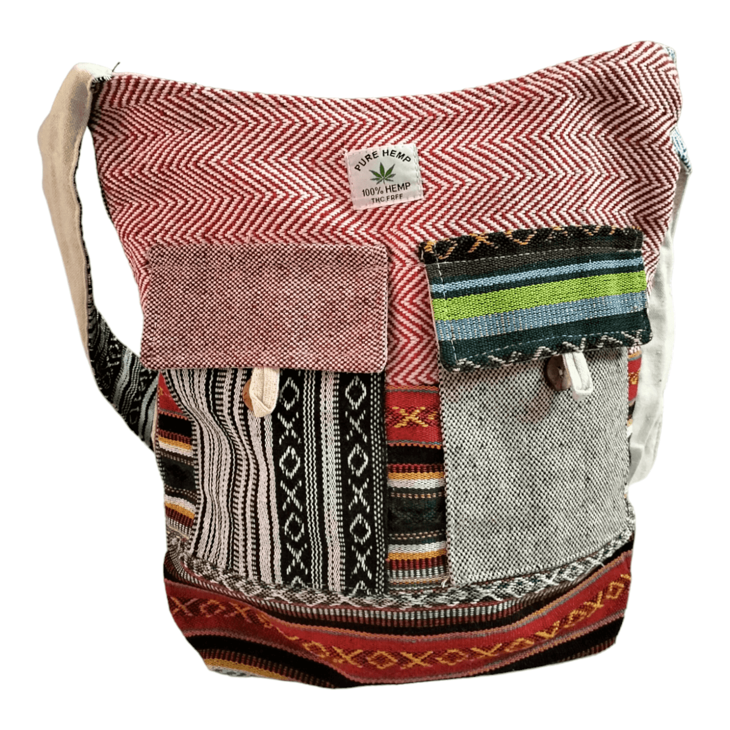 Stylish colorful cotton shantiniketan tote bag for women with zipper - AP BAG BHANDAR