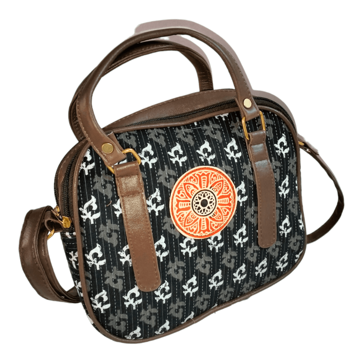 Stylish graceful traditional shantiniketan sling bag for women - AP BAG BHANDAR