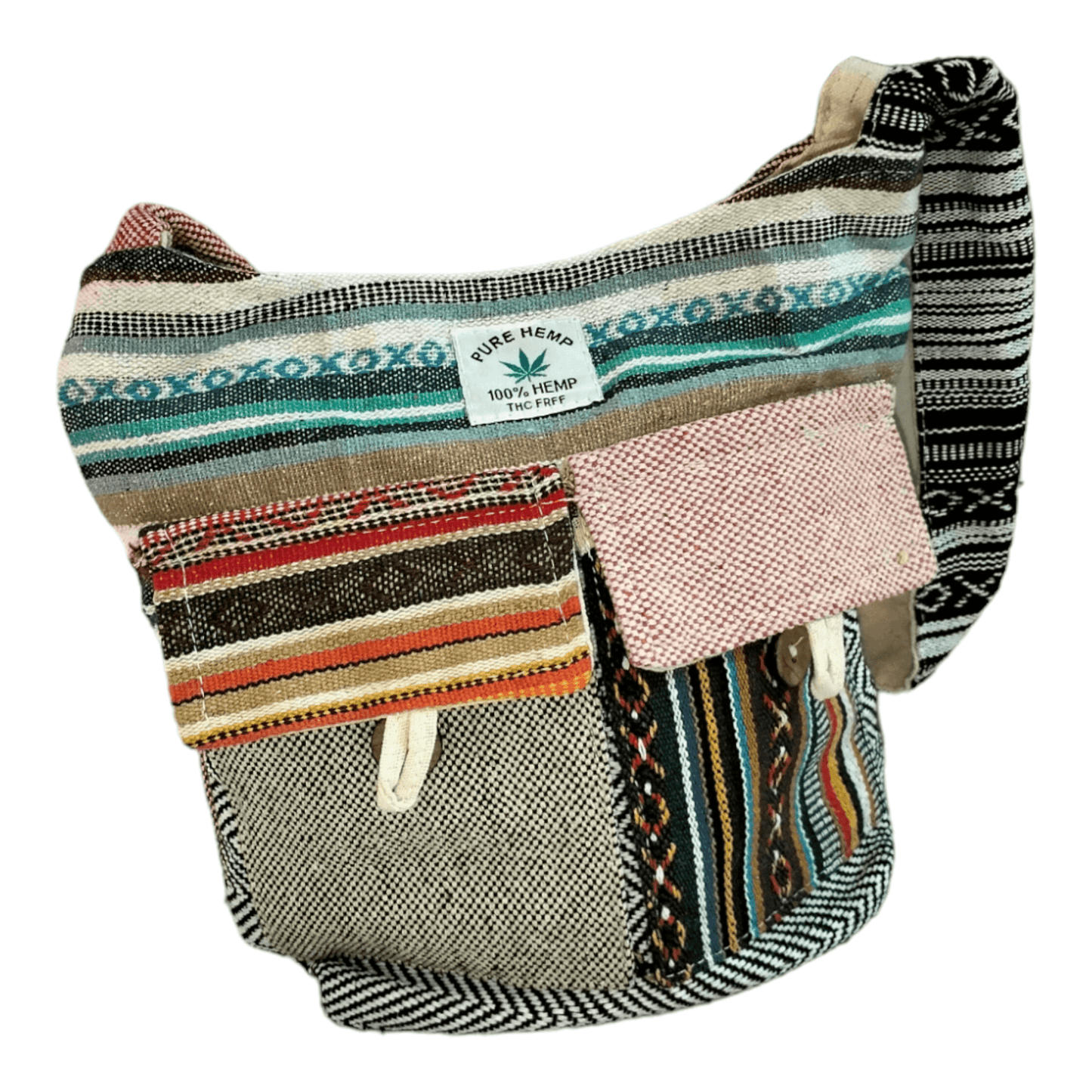 SMALL size Stylish colorful traditional shantiniketan cotton sling bag for women - AP BAG BHANDAR