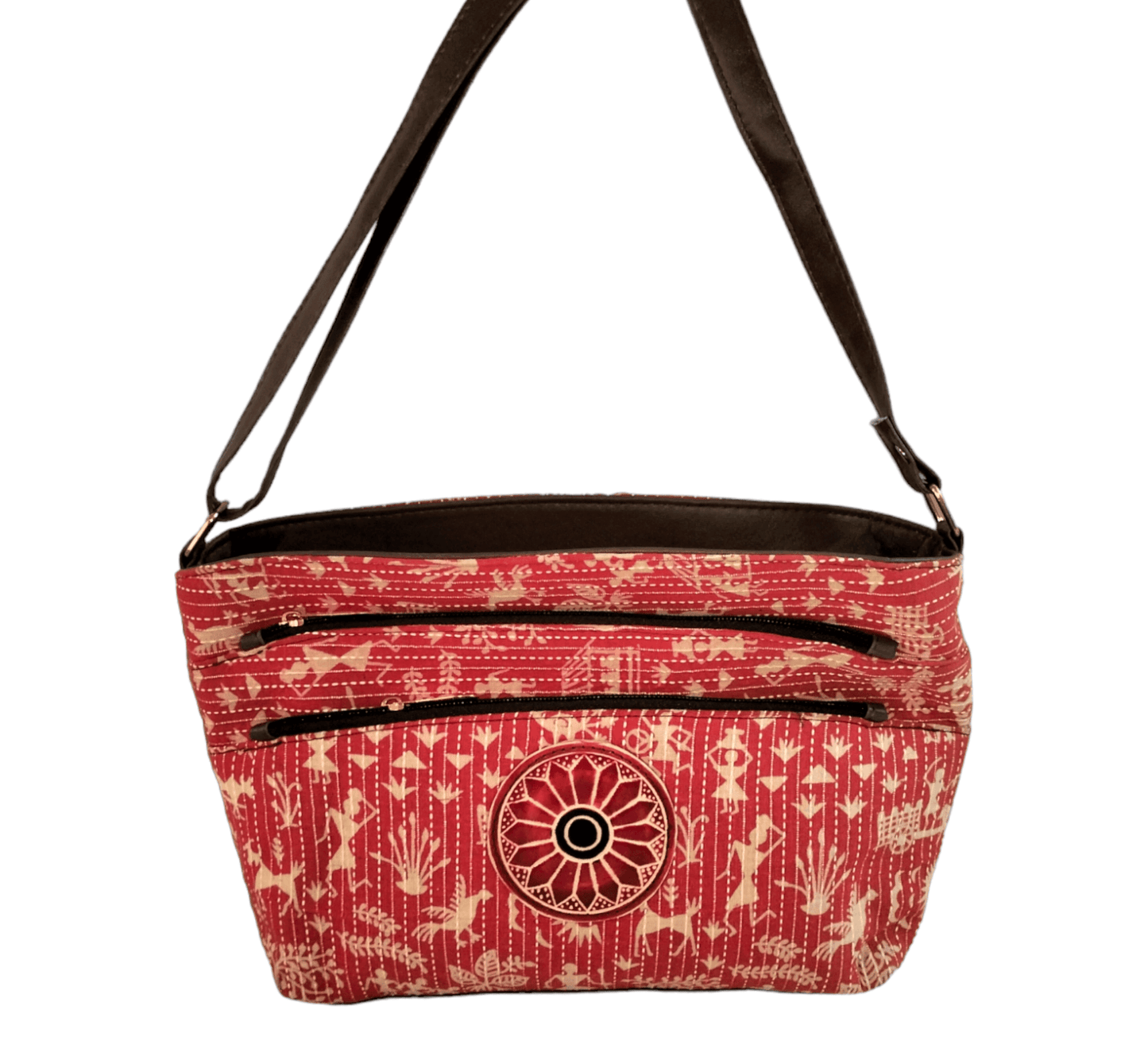 Stylish graceful traditional shantiniketan sling bag for women - AP BAG BHANDAR