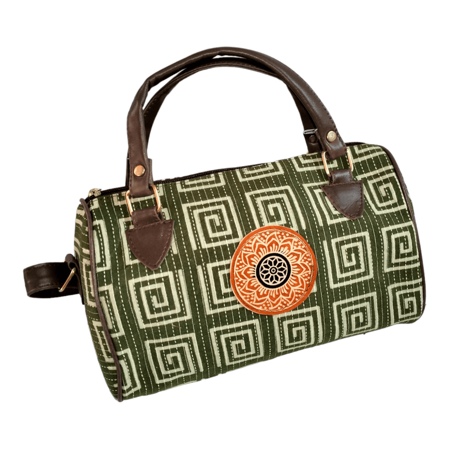 Handcrafted Traditional Shantiniketan Sling Bag for Women - Stylish Indian Ethnic Shoulder Purse - AP BAG BHANDAR
