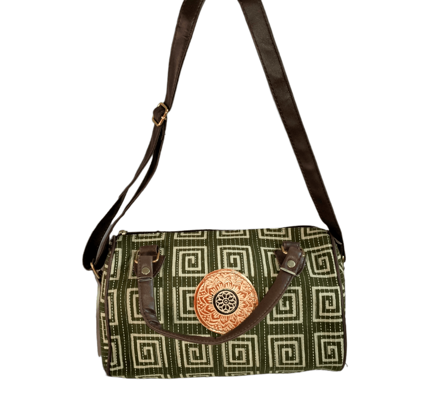 Handcrafted Traditional Shantiniketan Sling Bag for Women - Stylish Indian Ethnic Shoulder Purse - AP BAG BHANDAR