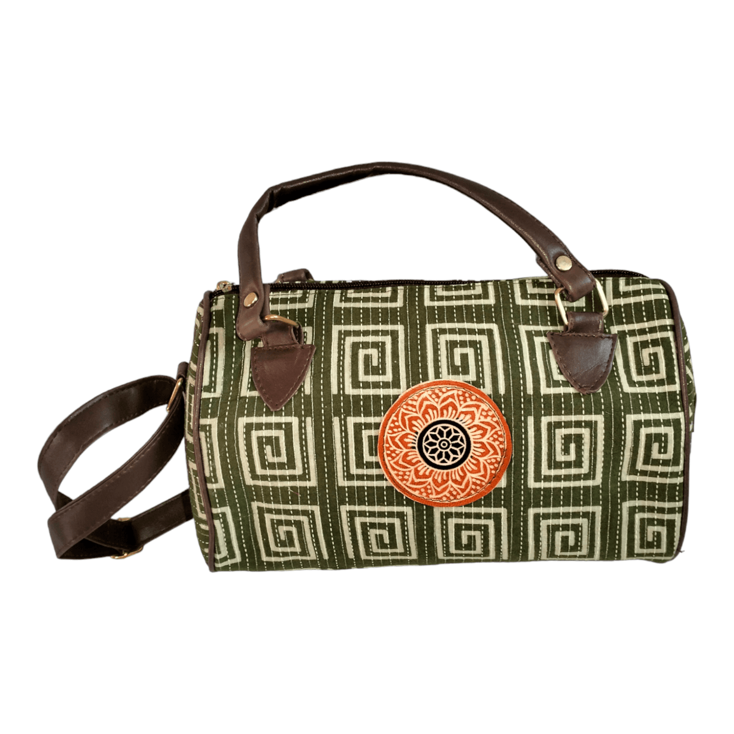 Handcrafted Traditional Shantiniketan Sling Bag for Women - Stylish Indian Ethnic Shoulder Purse - AP BAG BHANDAR