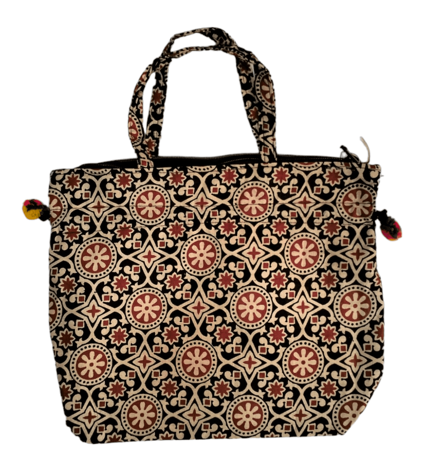 Shantiniketan Cotton Mini Handbag - Traditional Indian Handcrafted Bag for Women - Ethnic Charm & Style - AP BAG BHANDAR