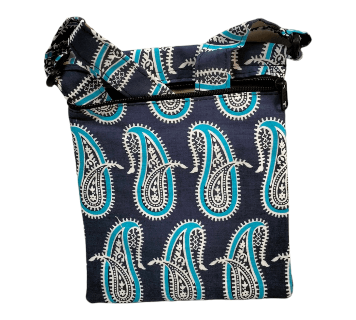 Shantiniketan Cloth Sling Bag - Handcrafted Indian Cloth Sling Bag with Traditional Designs - AP BAG BHANDAR