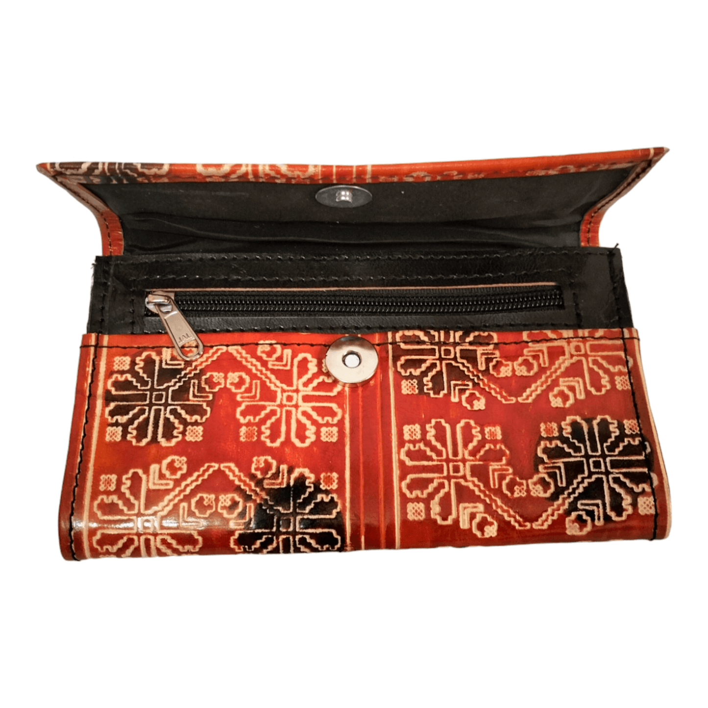Traditional Shantiniketan Small Purse for Women - Handcrafted Indian Clutch with Ethnic Charm - AP BAG BHANDAR