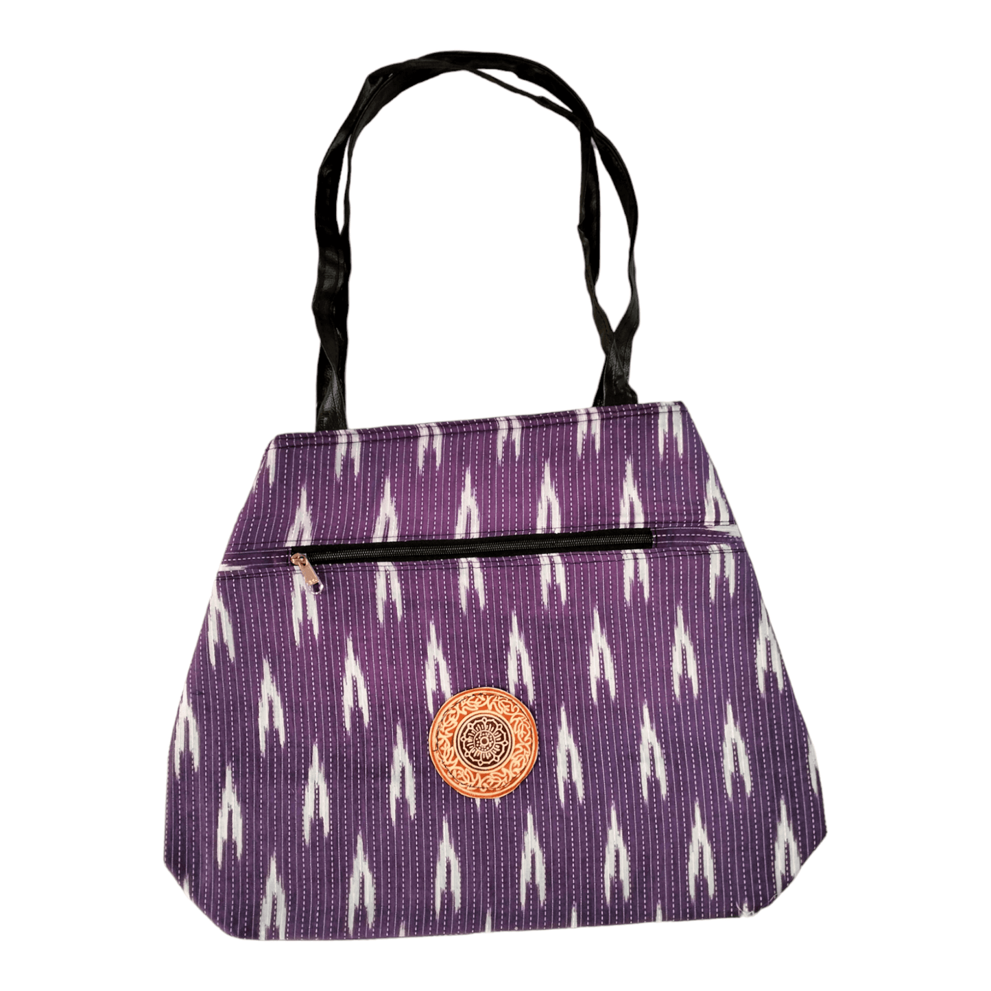 Colorful Shantiniketan Tote Bag for Women - Handcrafted Indian Carry-All with Vibrant Designs - AP BAG BHANDAR