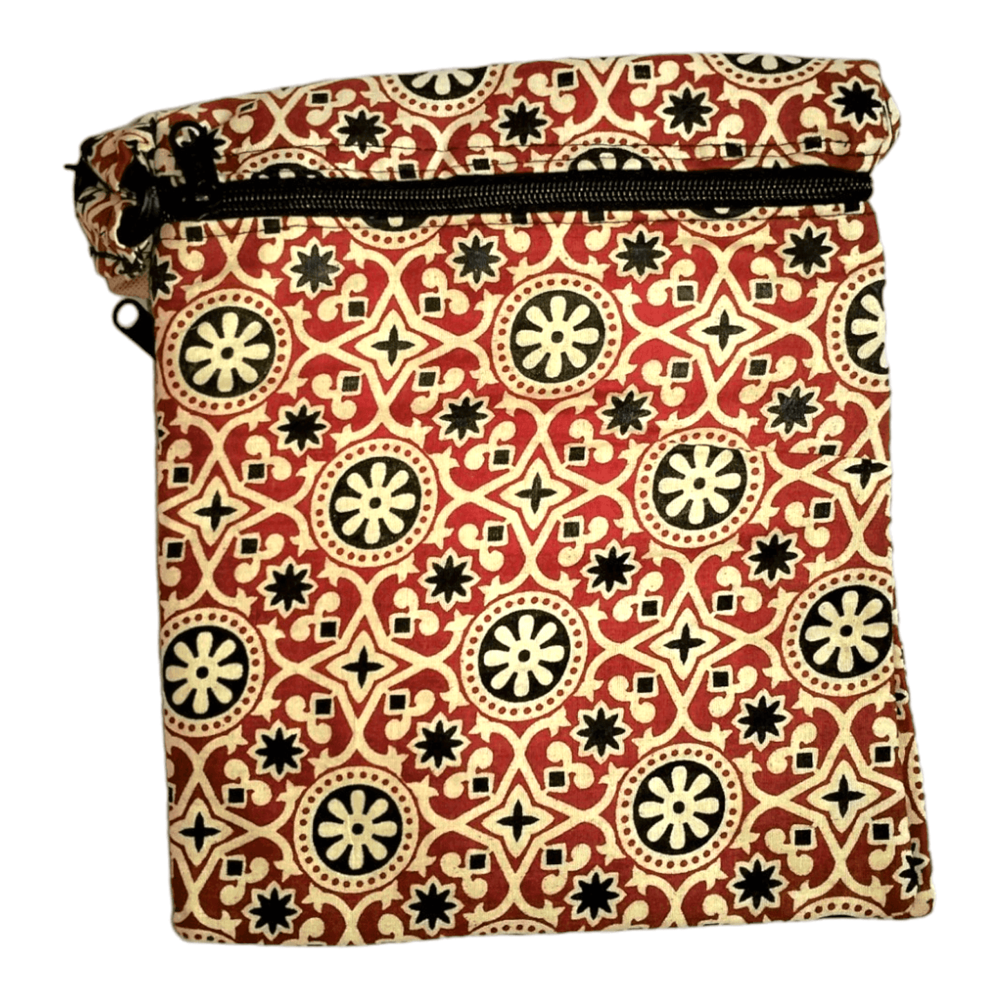 Colorful Shantiniketan Cotton Cloth Sling Bag - Handcrafted Indian Boho Style - AP BAG BHANDAR