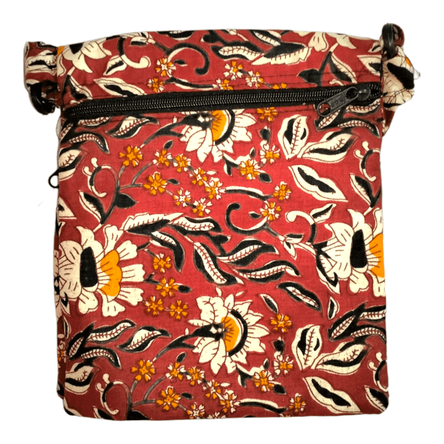 Colorful Shantiniketan Cotton Cloth Sling Bag - Handcrafted Indian Boho Style - AP BAG BHANDAR