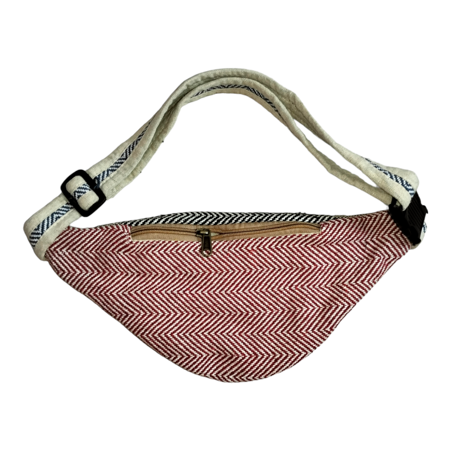 Handcrafted Mini Crossbody Bag for Women – Shantiniketan Style Cotton & Pure Hemp
