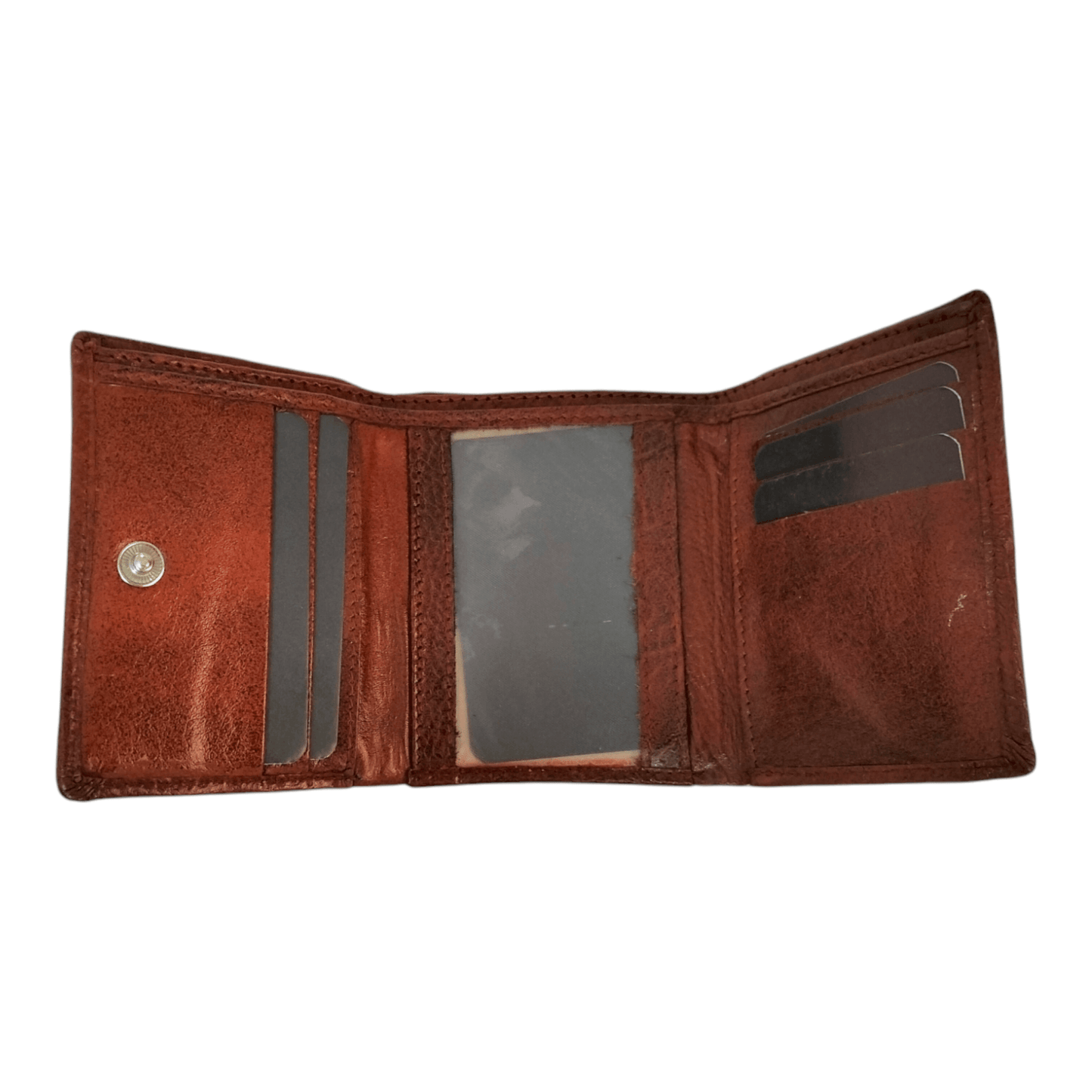 Men's Shantiniketan Style 3 Fold Wallet Purse - Handcrafted - AP BAG BHANDAR