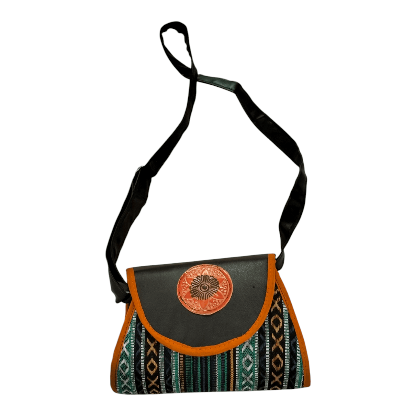 Women's Shantiniketan Style Sling Bag - Traditional Indian Design - AP BAG BHANDAR
