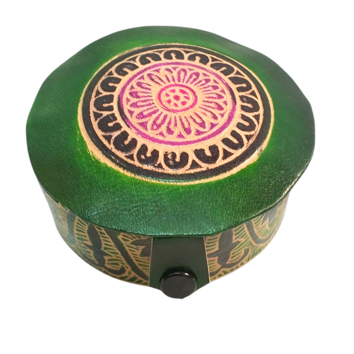 Traditional Shantiniketan Handcrafted Jewellery Box for Women Small Size Pack of 2