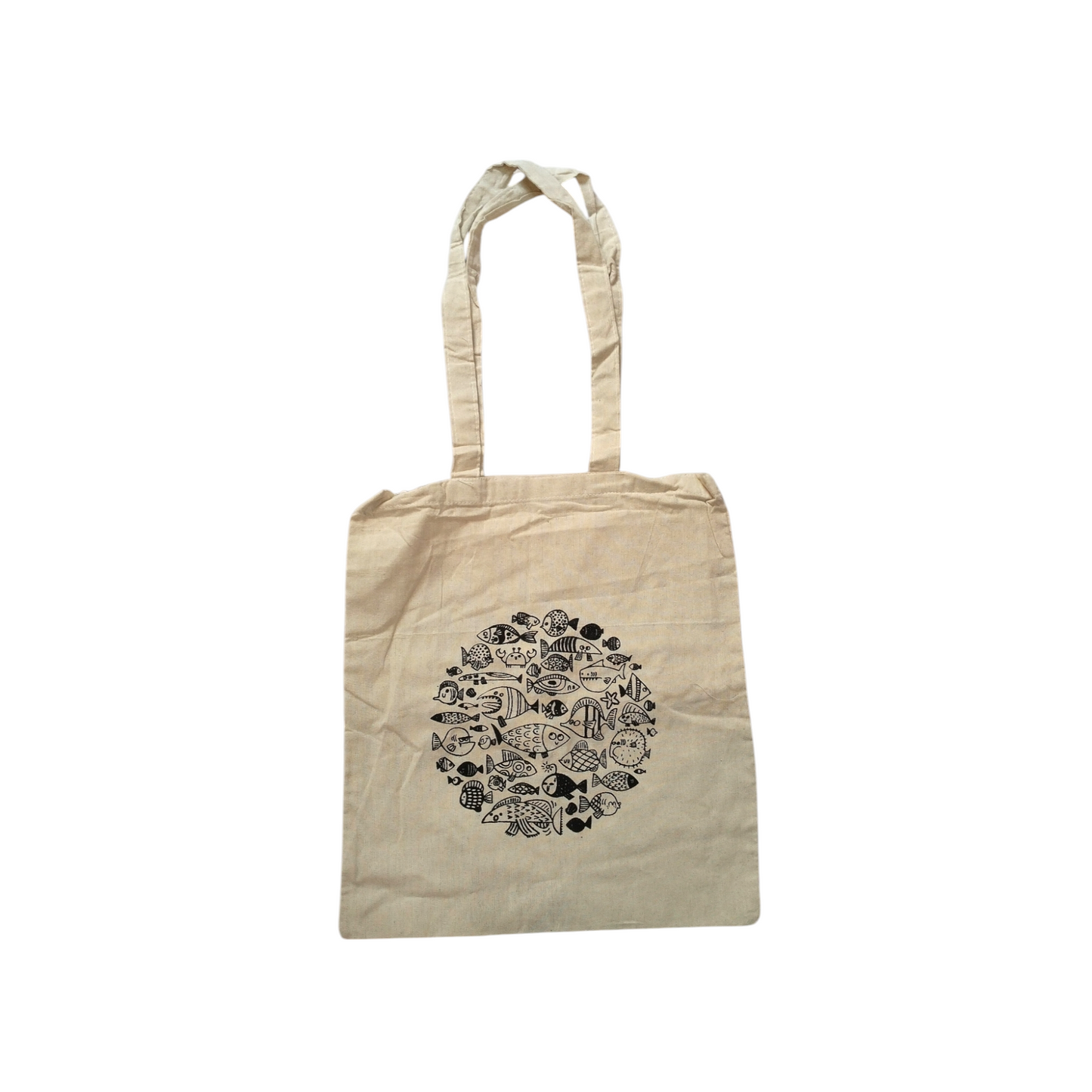 Traditional Bengali Shantiniketan Cotton Tote for Shopping