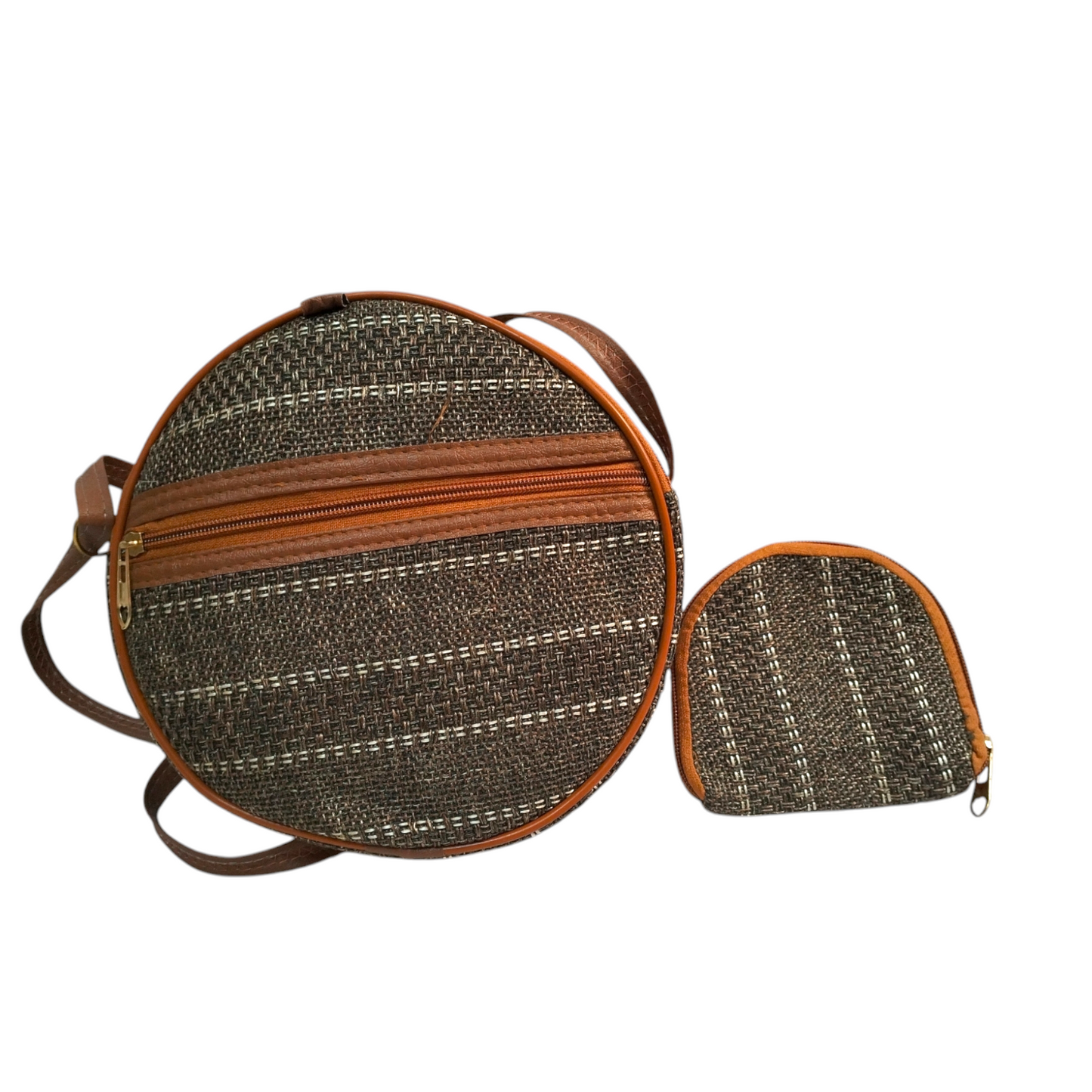 Shantiniketan Round Sling Bag - Authentic Indian Craft