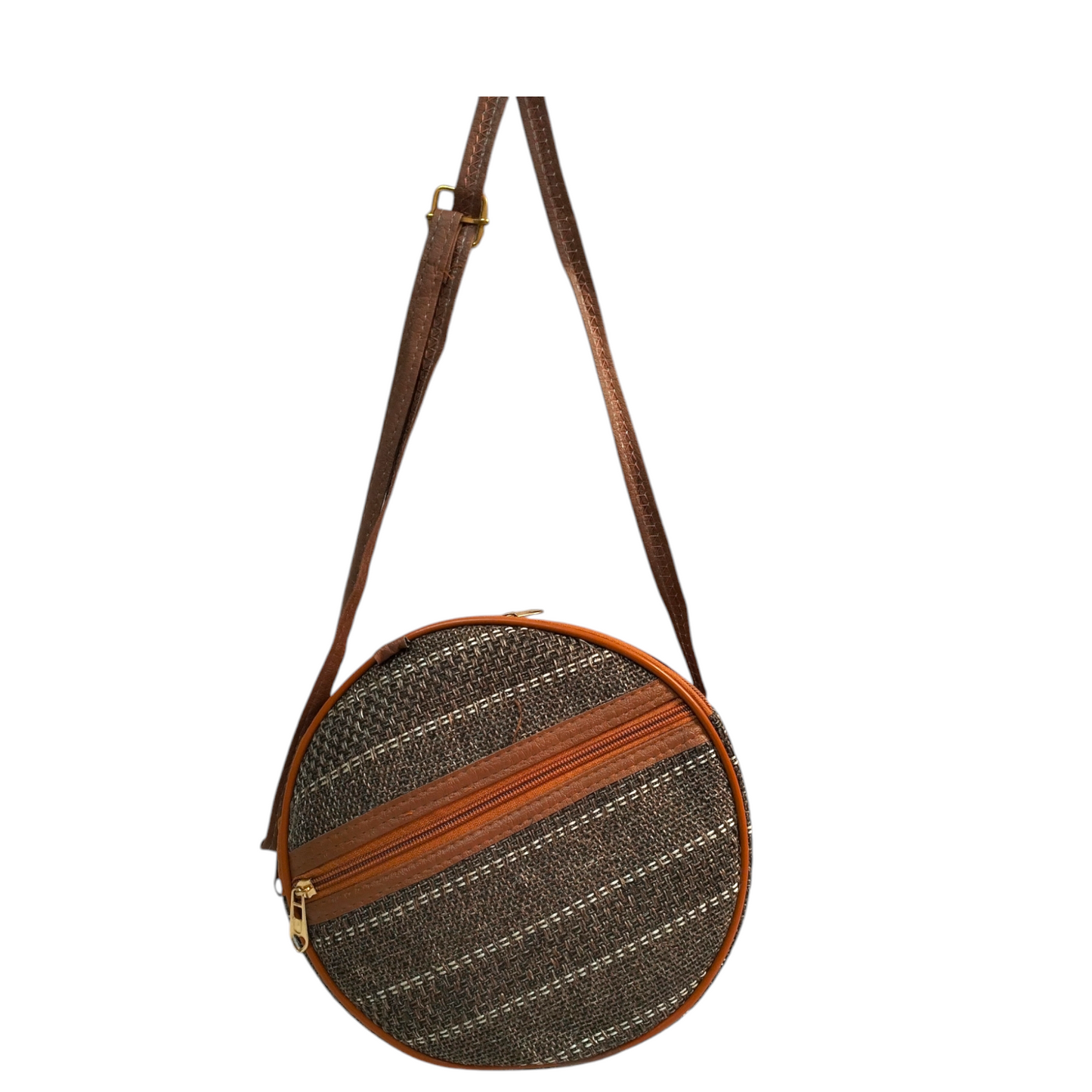 Shantiniketan Round Sling Bag - Authentic Indian Craft