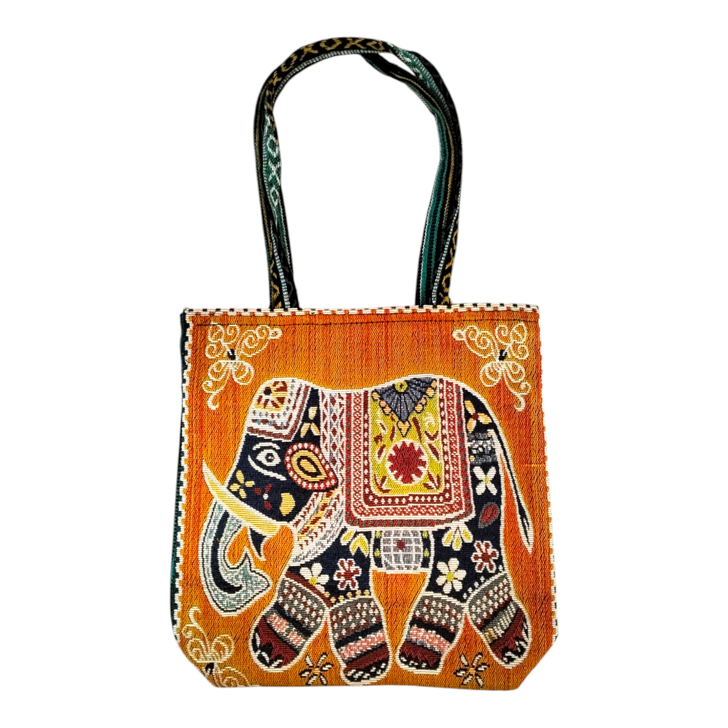 Handcrafted Shantiniketan Cotton Tote Bag – Traditional Bengali Art