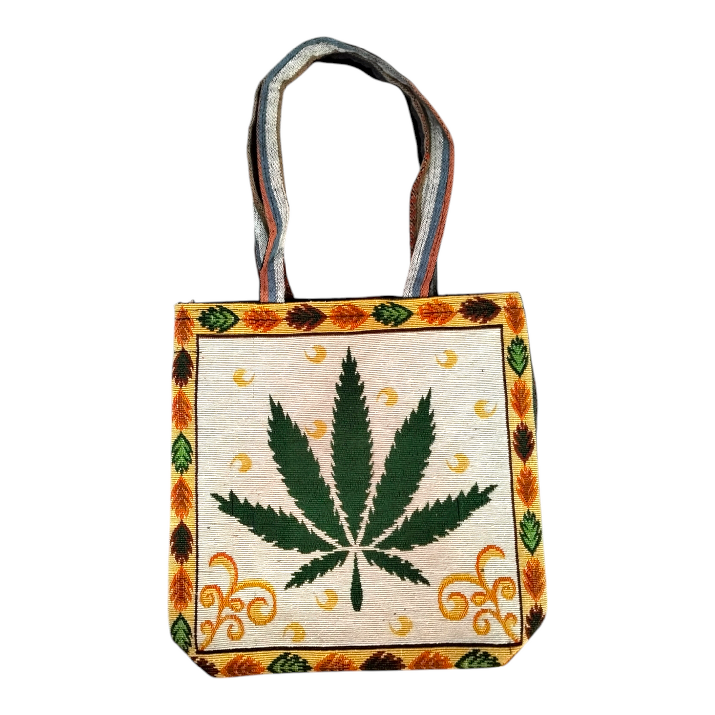 Handcrafted Shantiniketan Cotton Tote Bag – Traditional Bengali Art