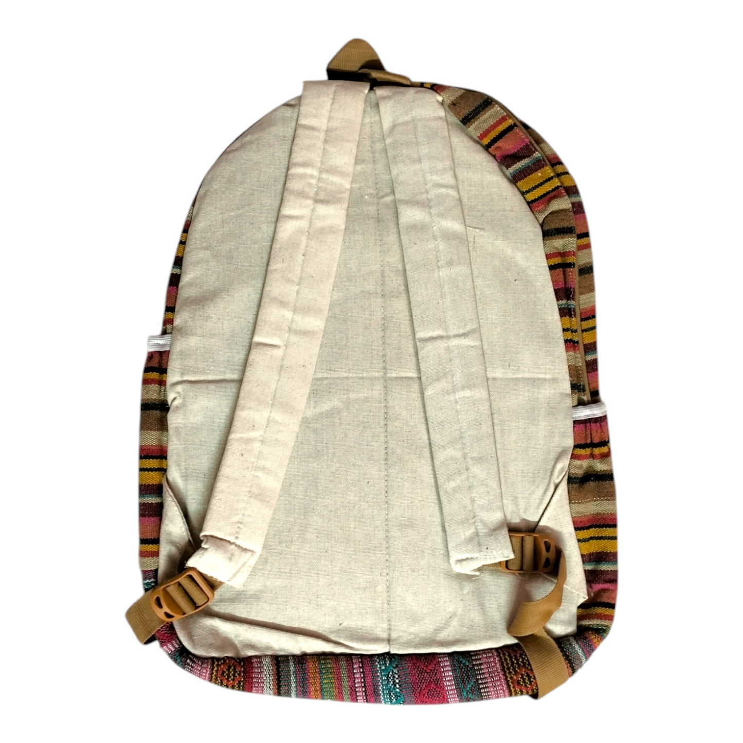 Handcrafted Traditional Shantiniketan Cotton Backpack – Artisanal & Stylish