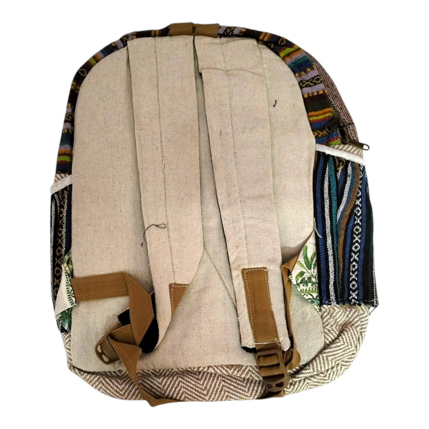 Handcrafted Traditional Shantiniketan Cotton Backpack – Artisanal & Stylish