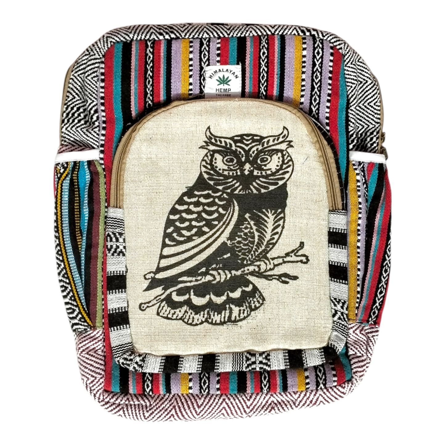 Handcrafted Traditional Shantiniketan Cotton Backpack – Artisanal & Stylish