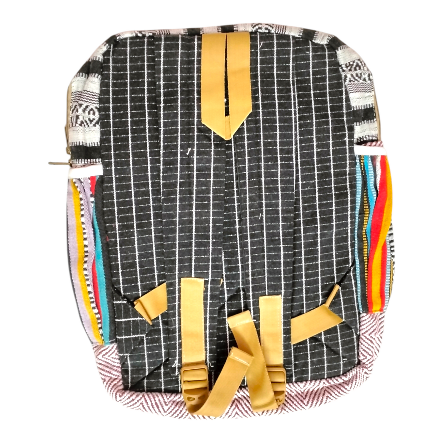 Handcrafted Traditional Shantiniketan Cotton Backpack – Artisanal & Stylish