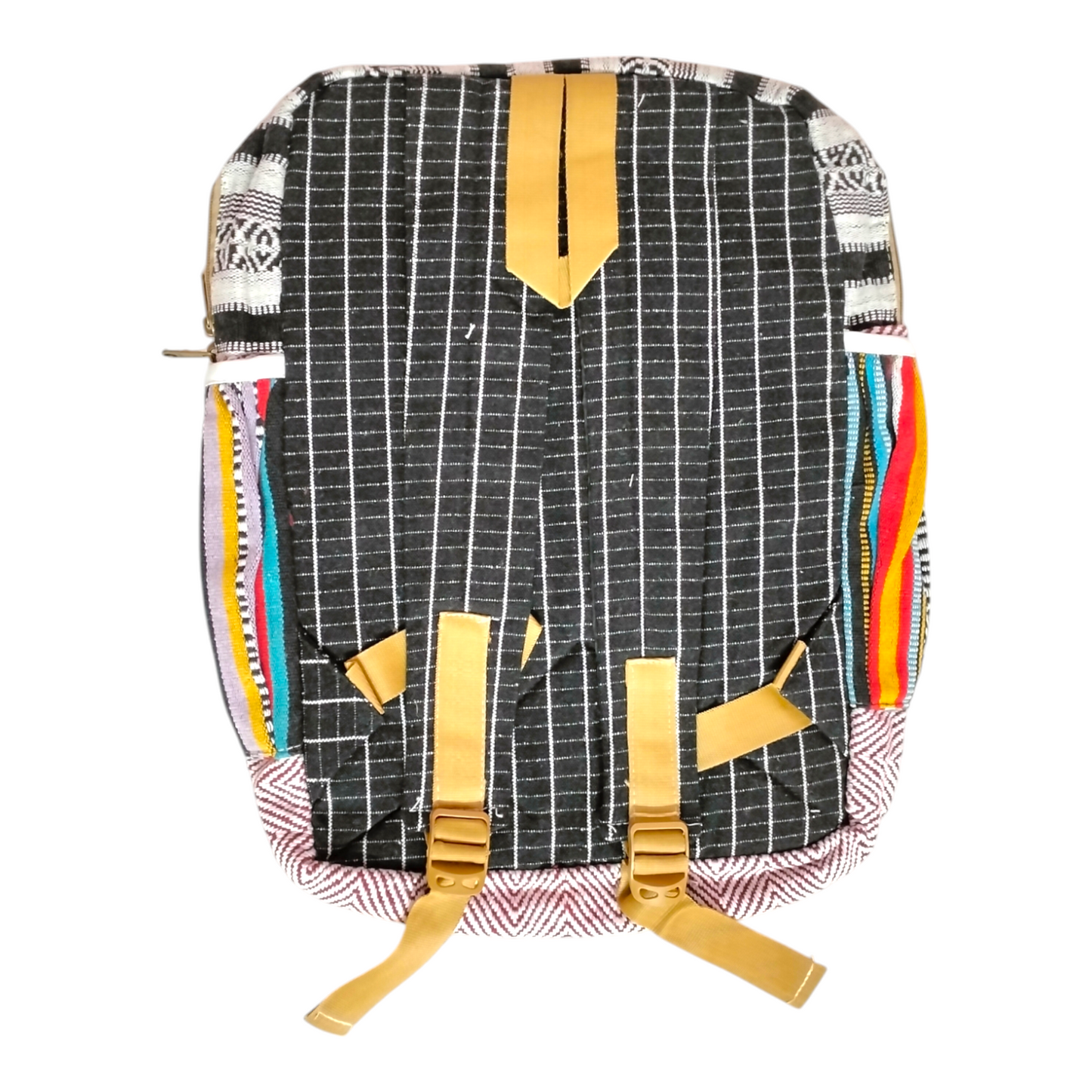 Handcrafted Traditional Shantiniketan Cotton Backpack – Artisanal & Stylish