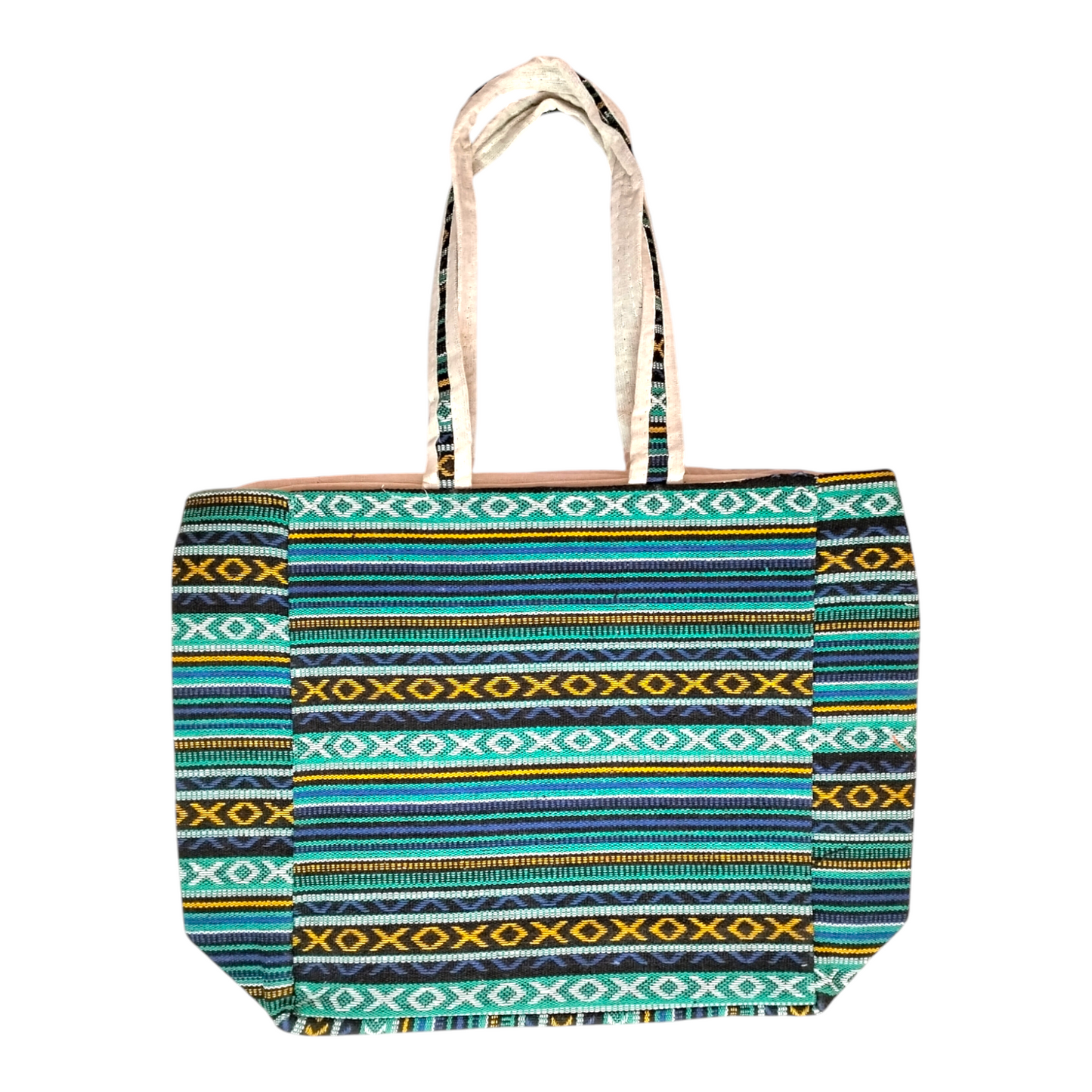 Handcrafted Shantiniketan Cotton Tote Bag – Traditional Bengali Art