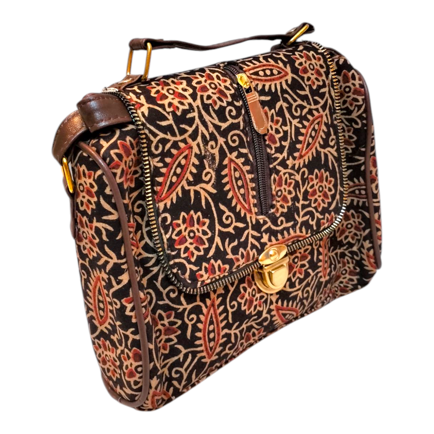 Shantiniketan Traditional Sling Bag – Handcrafted Ethnic Bag for Women