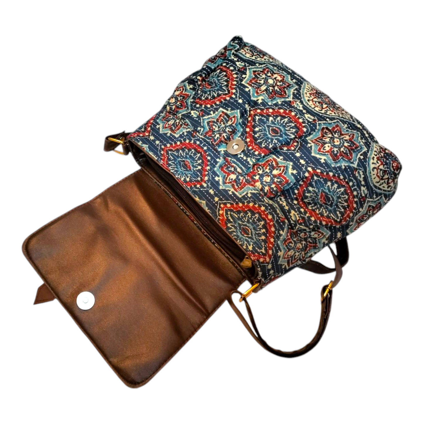 Traditional Bengal Sling Bag for Women - Shantiniketan Style Handmade