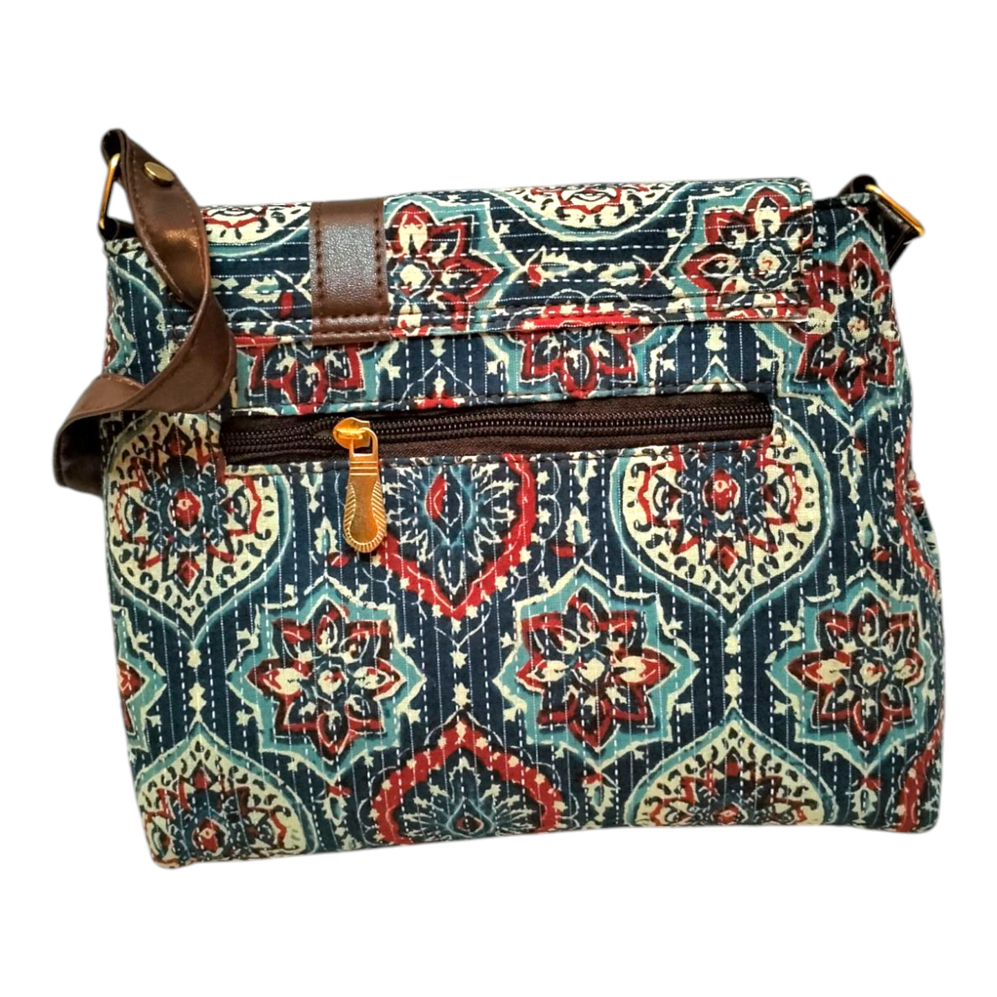 Traditional Bengal Sling Bag for Women - Shantiniketan Style Handmade