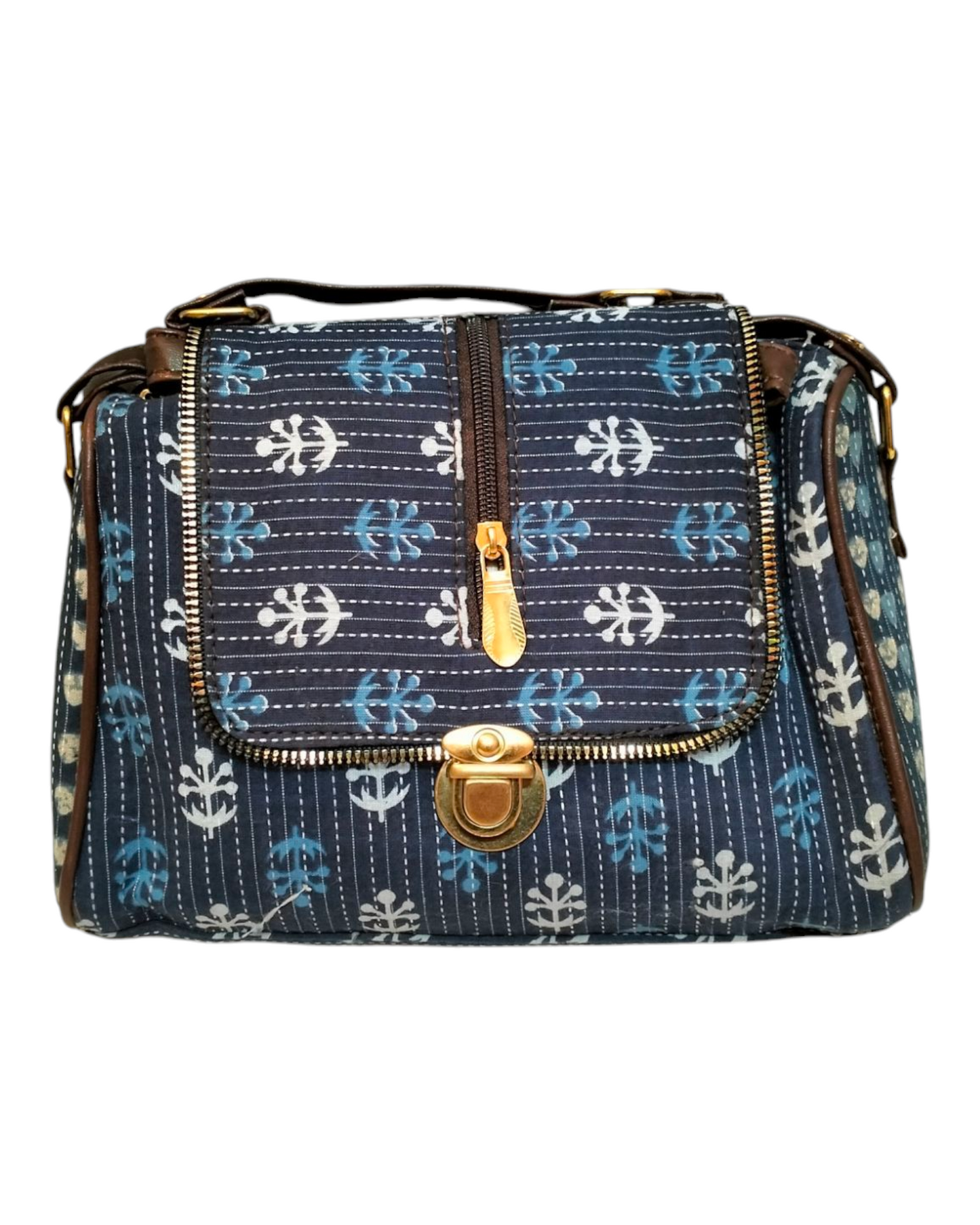 Traditional Bengal Sling Bag for Women - Shantiniketan Style Handmade