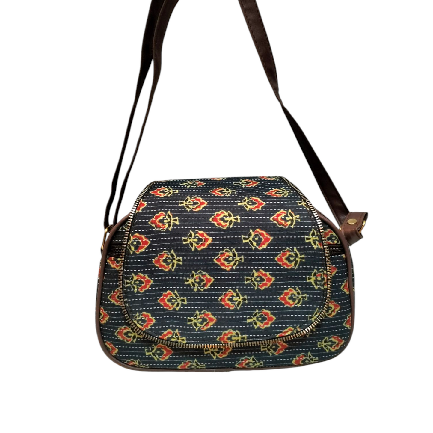 Traditional Bengal Sling Bag for Women - Shantiniketan Style Handmade