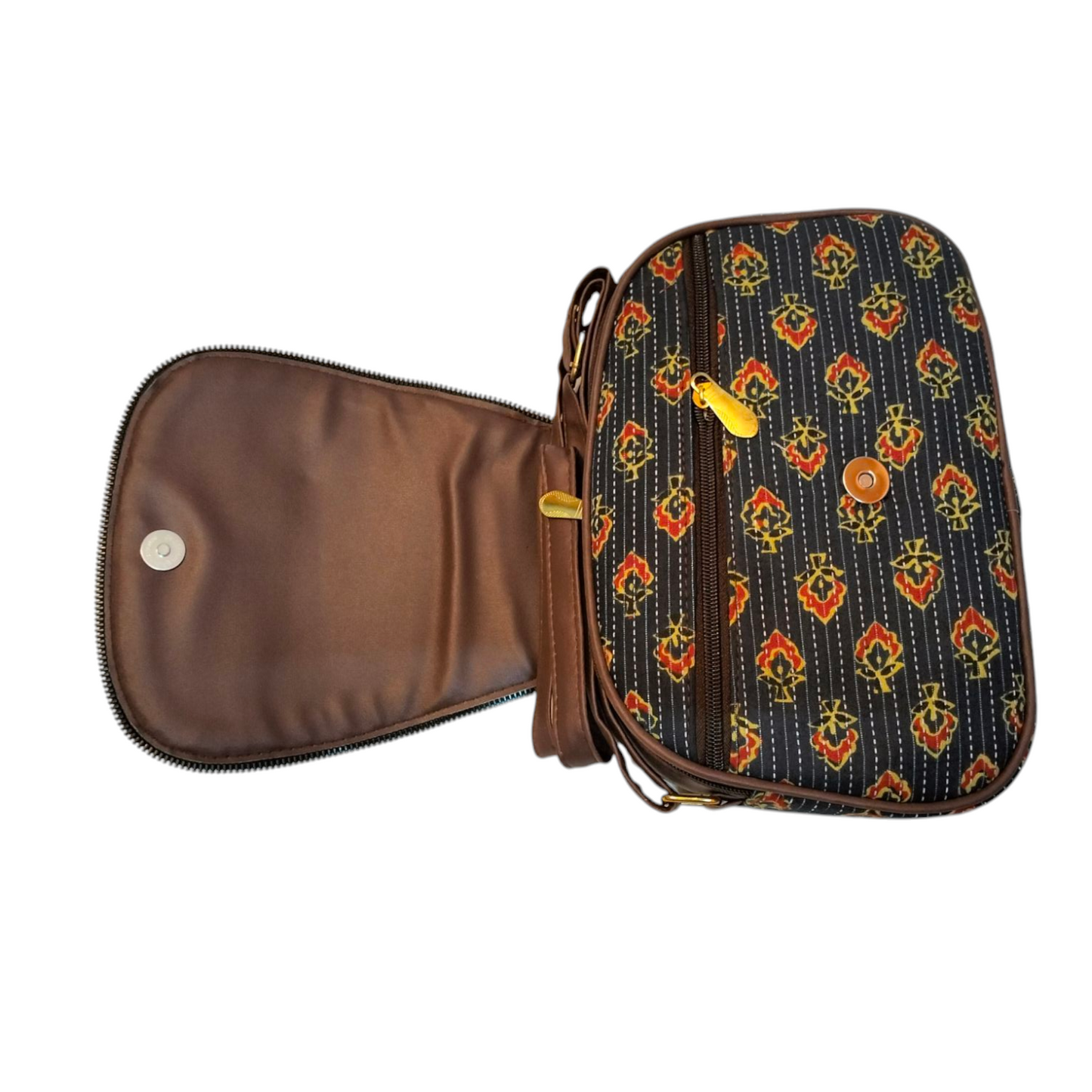 Traditional Bengal Sling Bag for Women - Shantiniketan Style Handmade