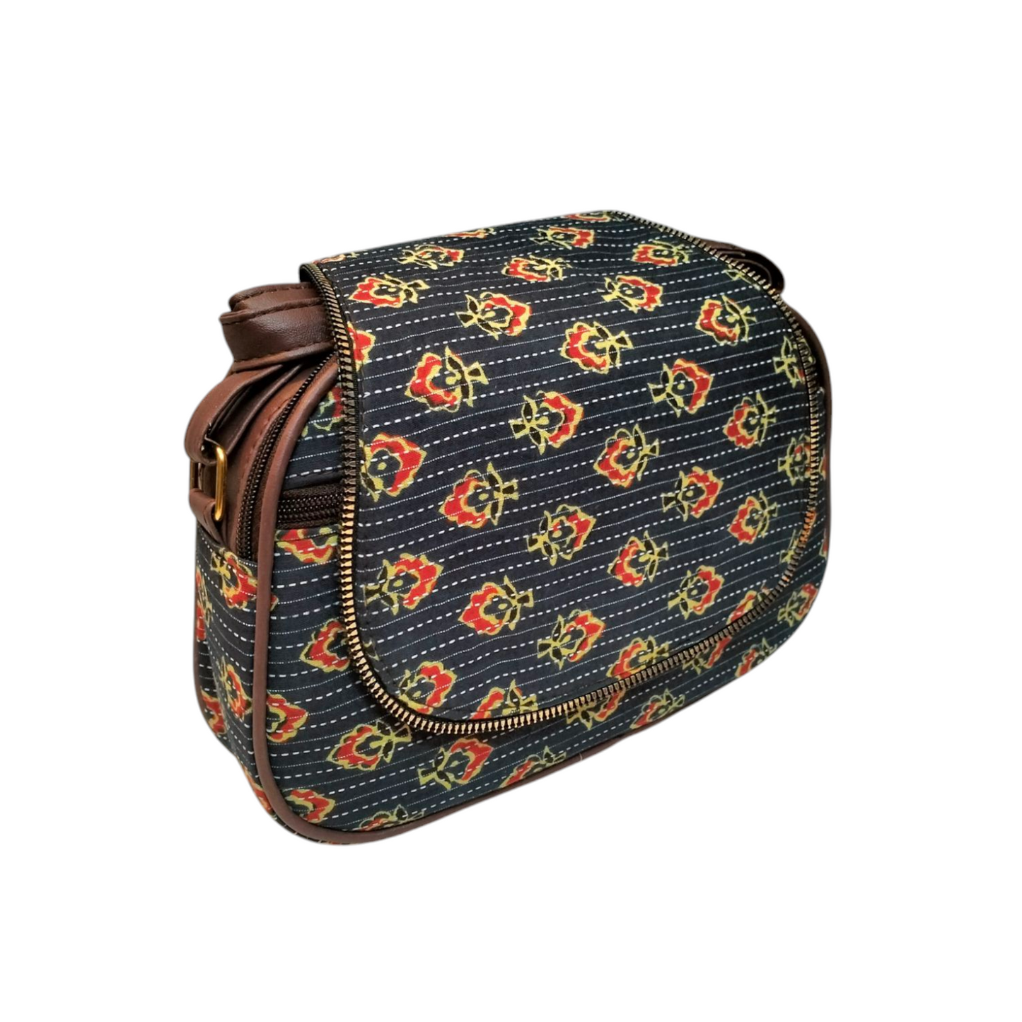 Traditional Bengal Sling Bag for Women - Shantiniketan Style Handmade