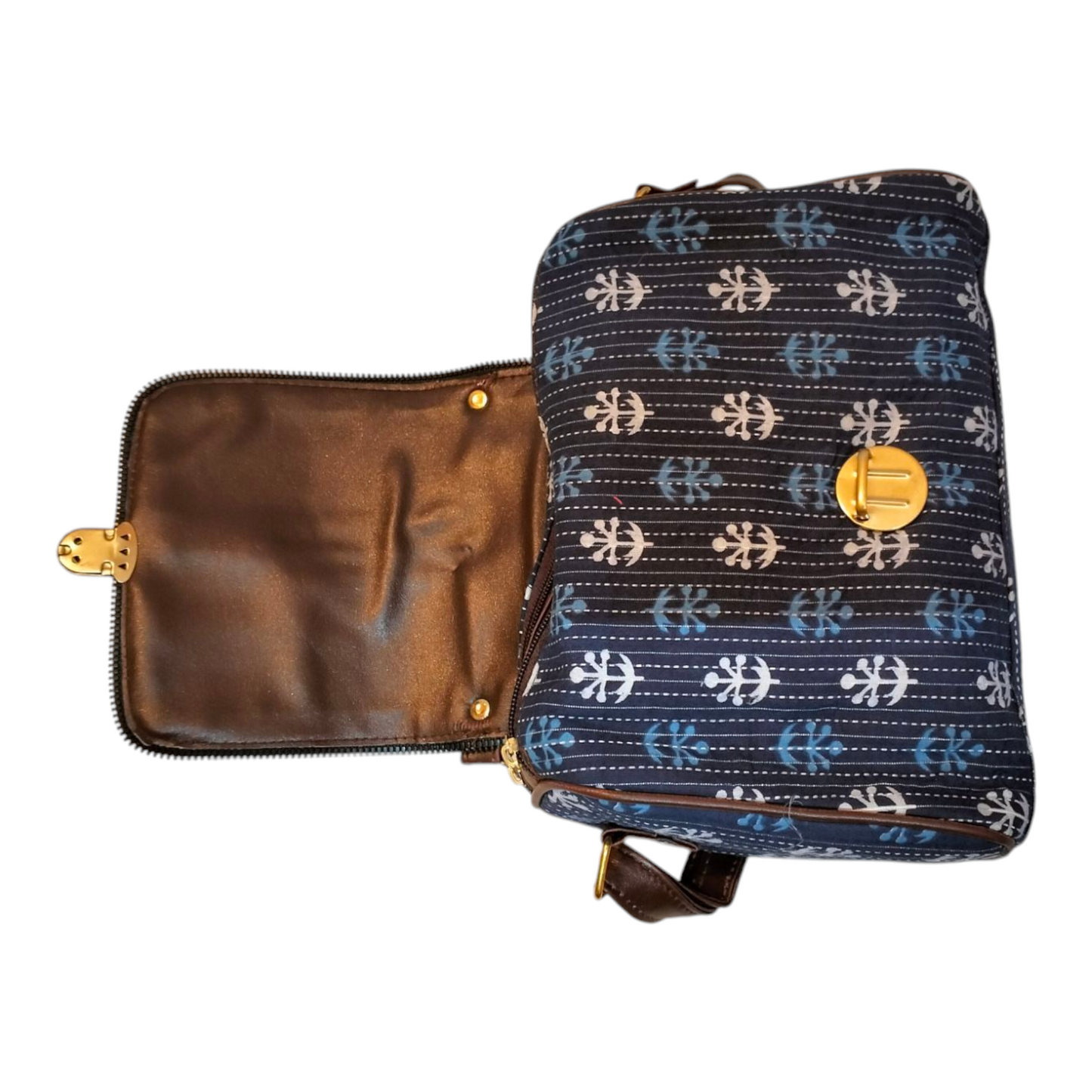 Traditional Bengal Sling Bag for Women - Shantiniketan Style Handmade