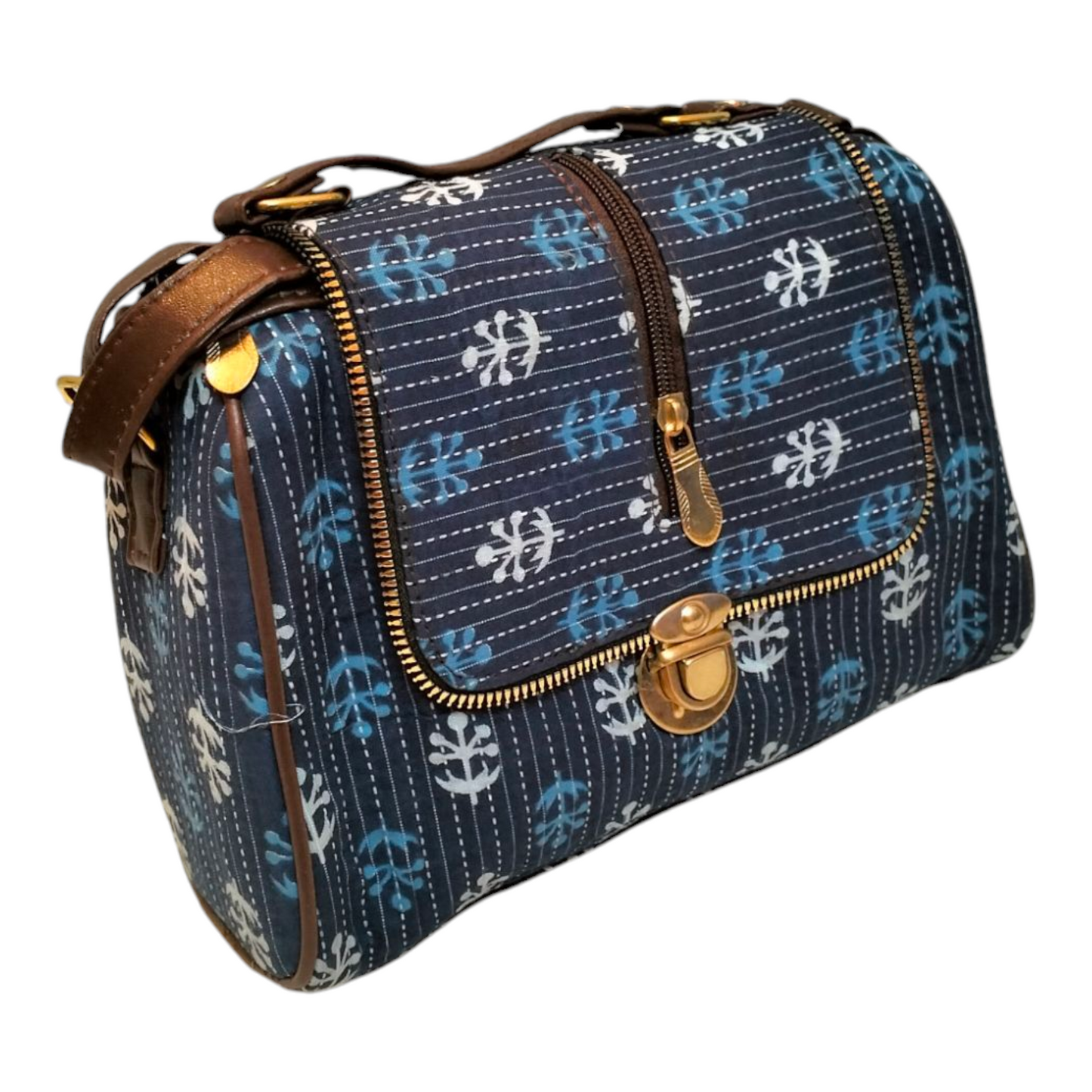 Traditional Bengal Sling Bag for Women - Shantiniketan Style Handmade
