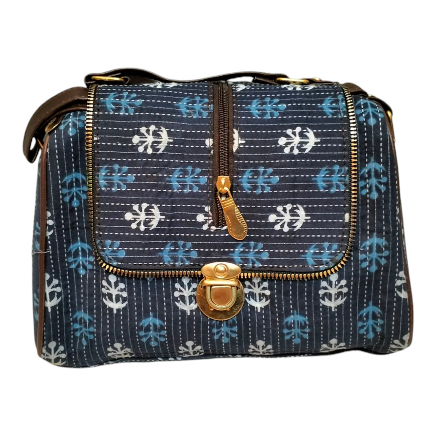 Traditional Bengal Sling Bag for Women - Shantiniketan Style Handmade