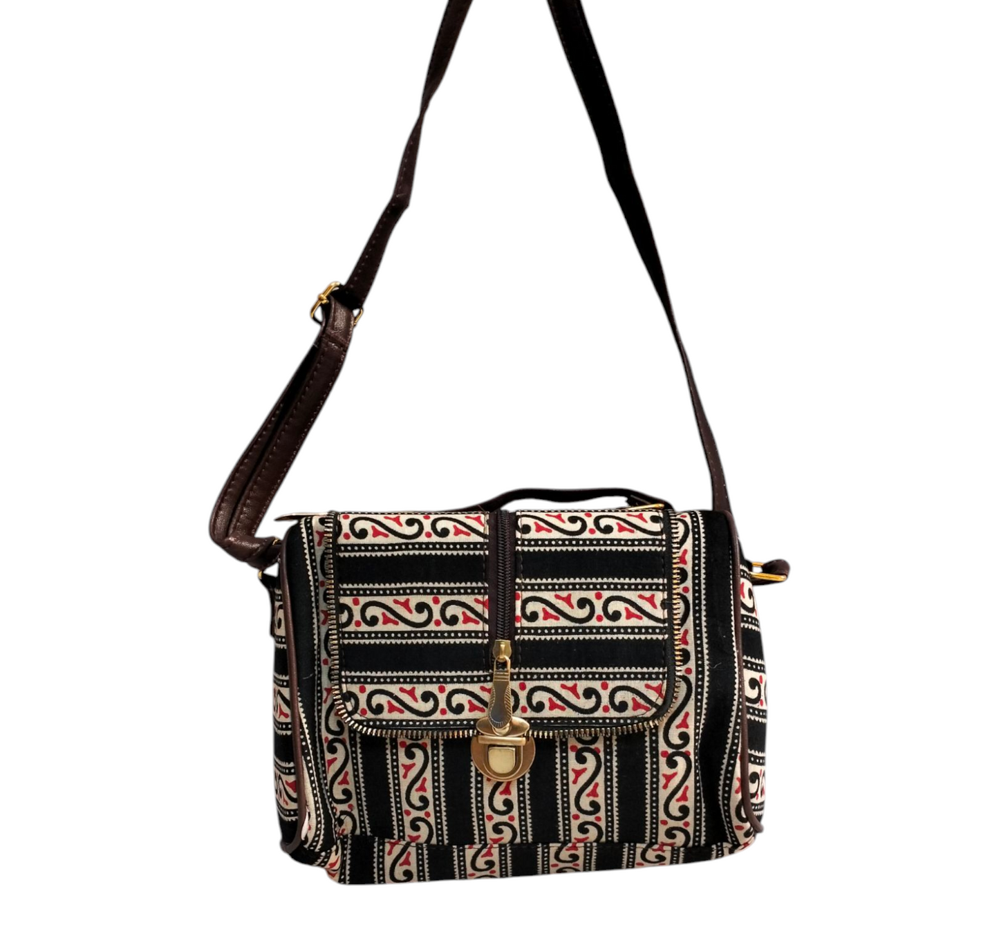 Traditional Shantiniketan Sling Bag for Women Handcrafted Elegance