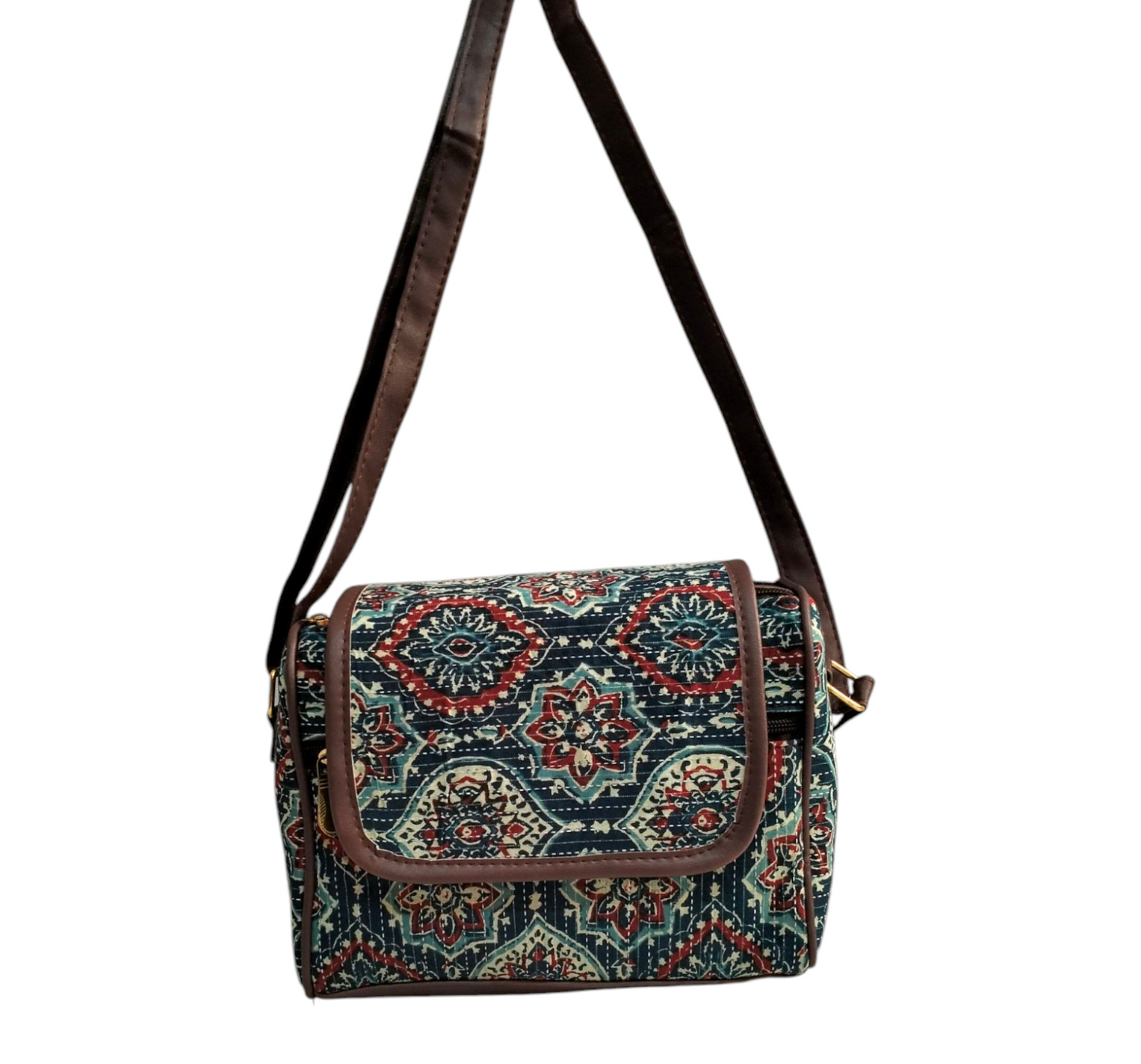 Traditional Shantiniketan Sling Bag for Women Handcrafted Elegance