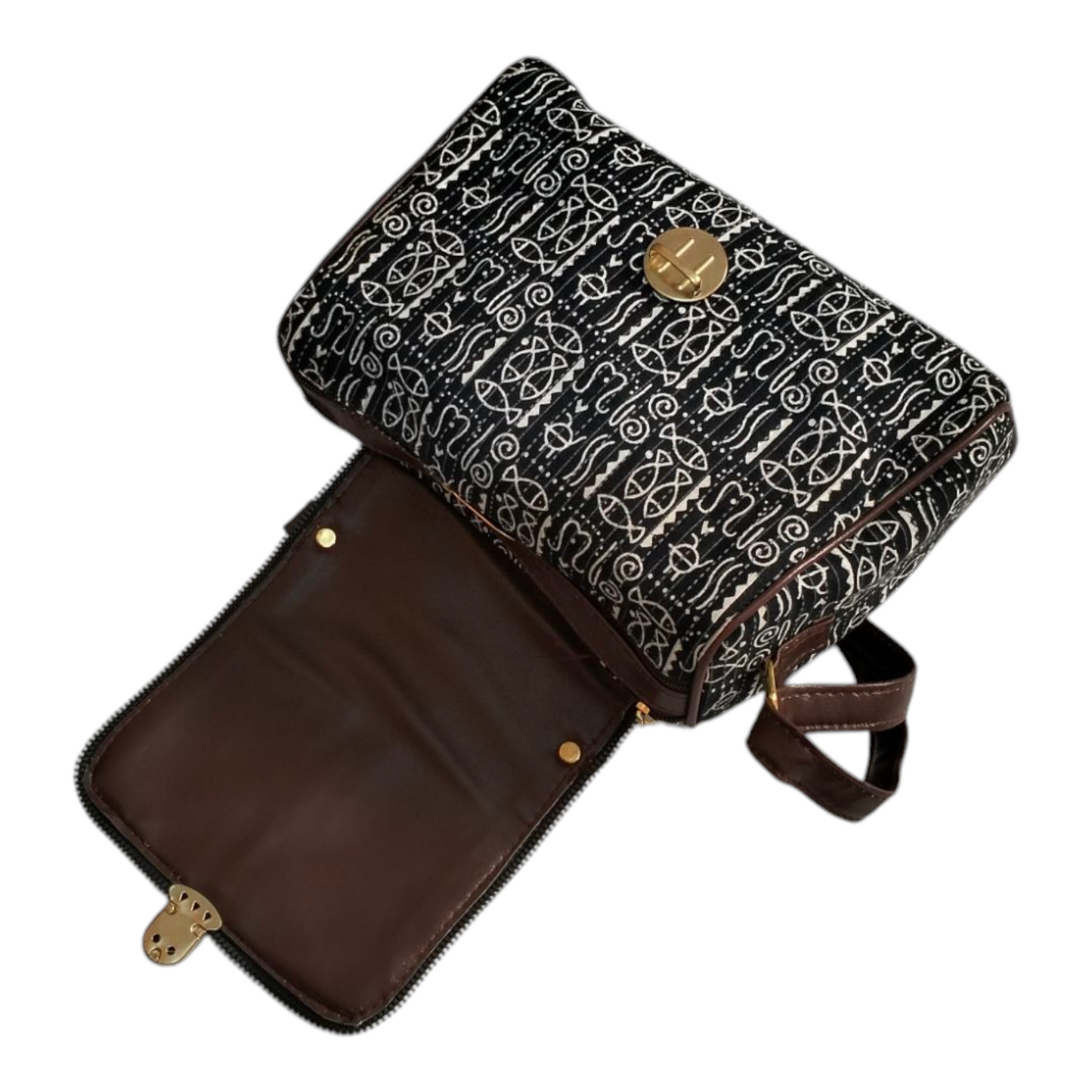 Traditional Shantiniketan Sling Bag for Women Handcrafted Elegance